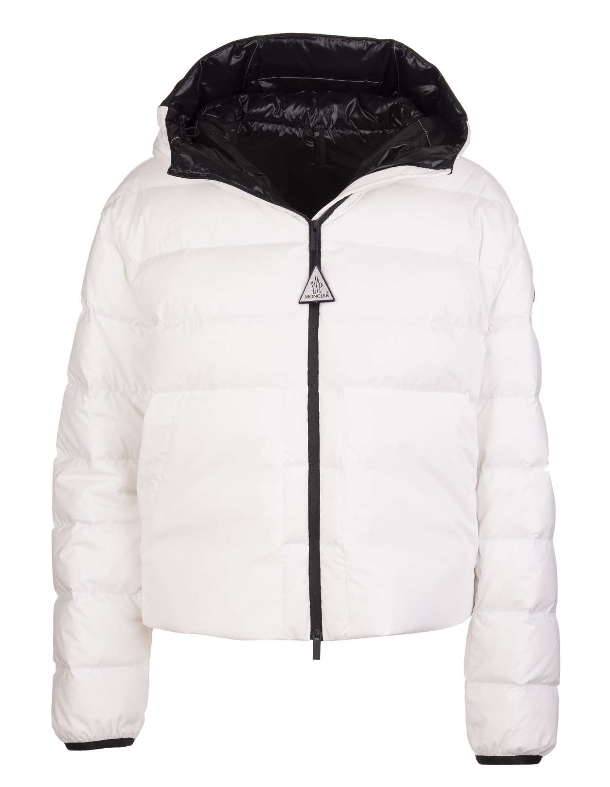 Moncler Cropped Quilted Puffer Jacket