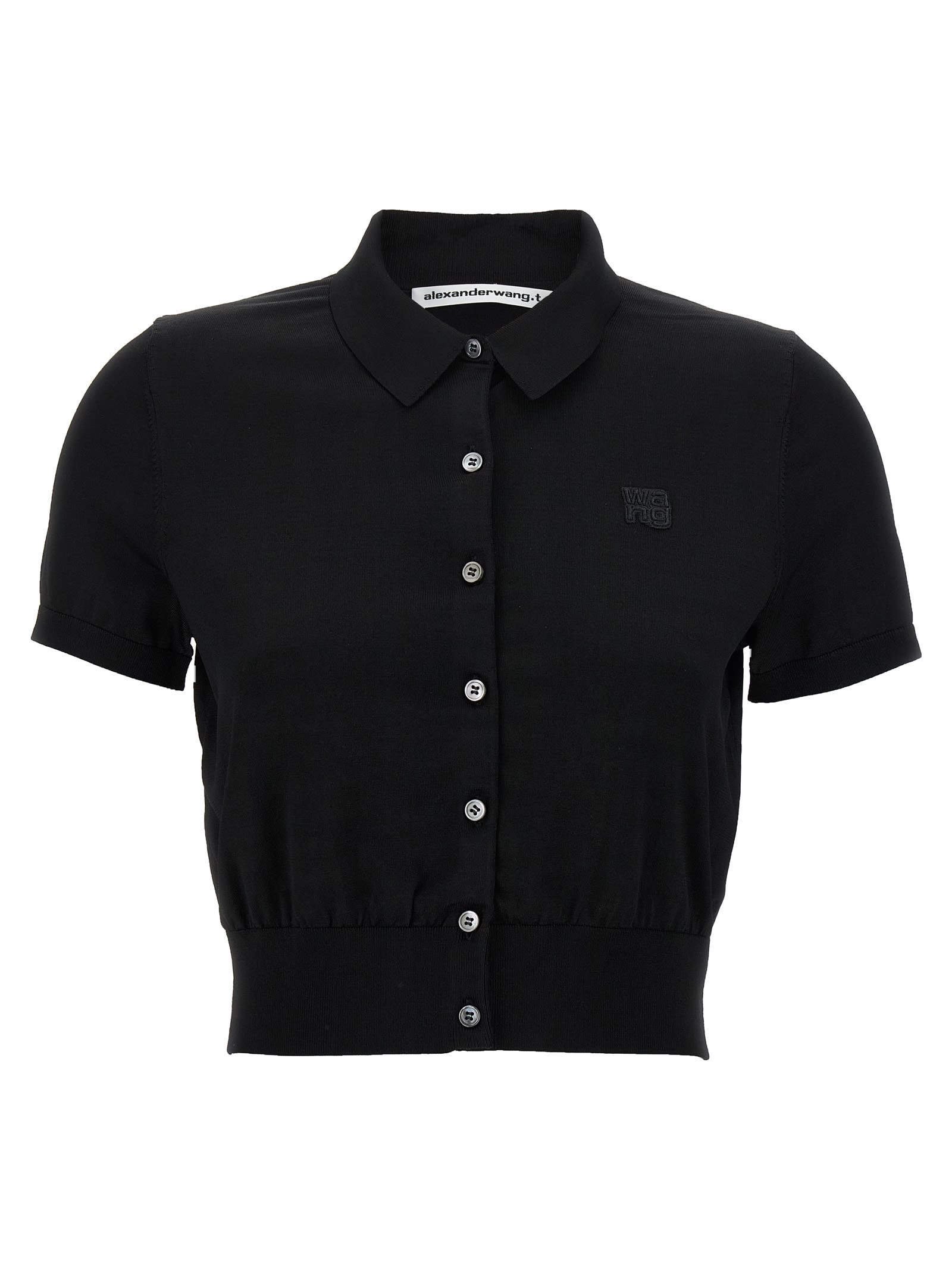 Logo Patch Polo Shirt