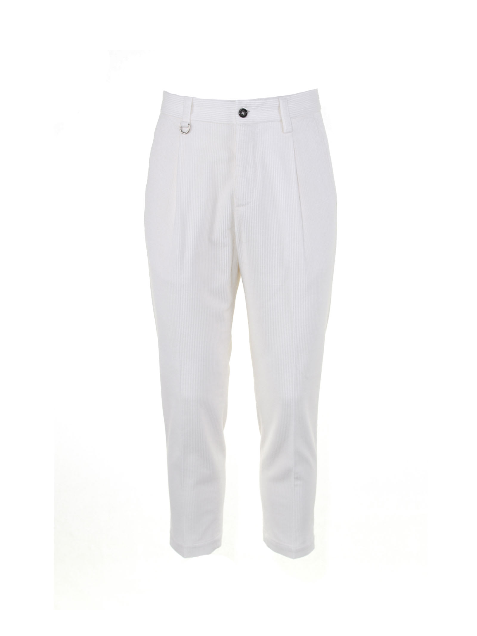 Paolo Pecora Trousers With Pleats