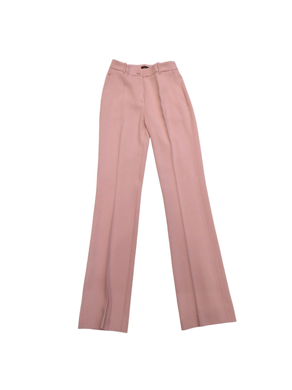 Flared Tailored Cady Trousers