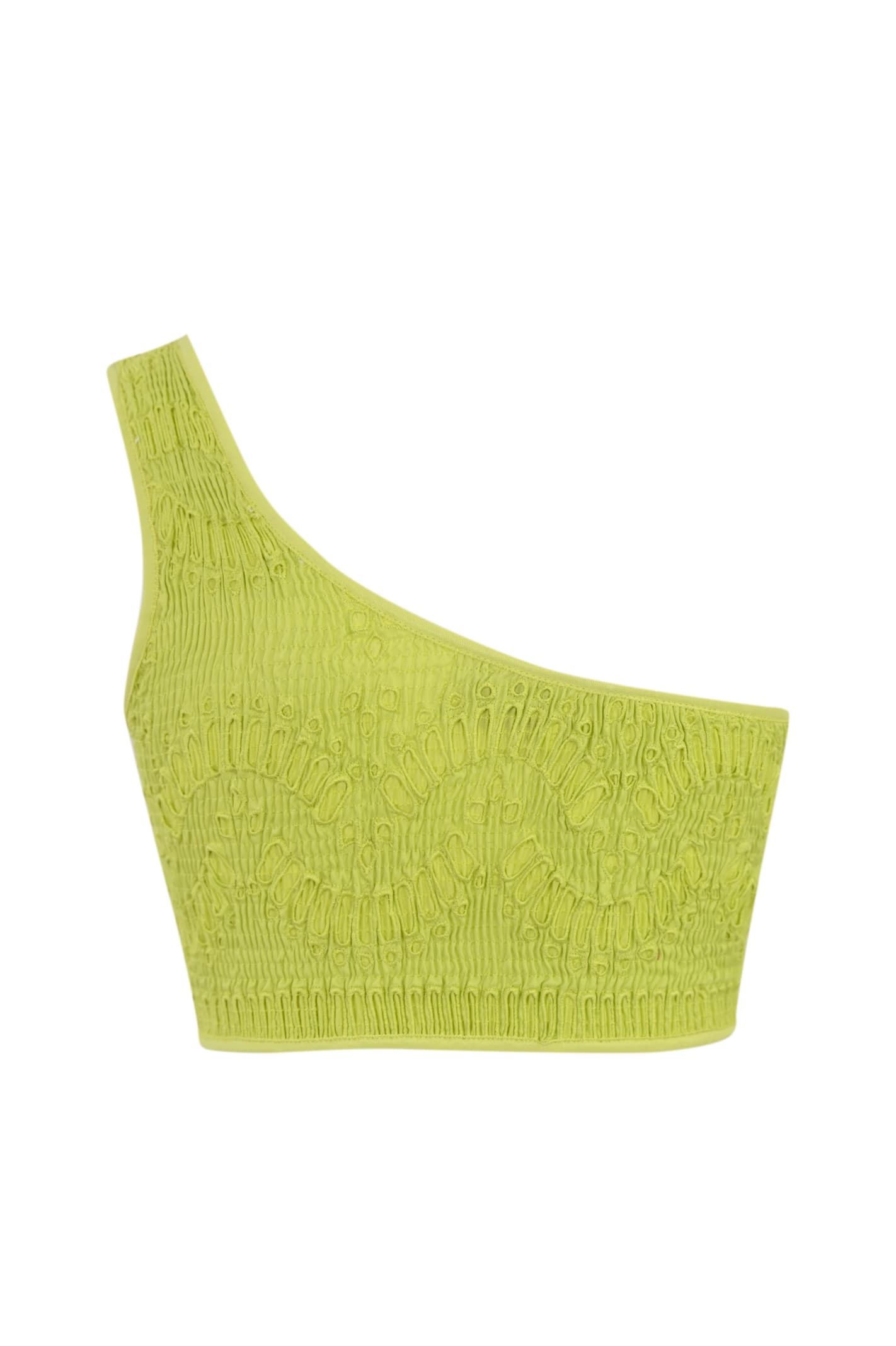 Shop Charo Ruiz Top Tapuk Lime In Lime Punch