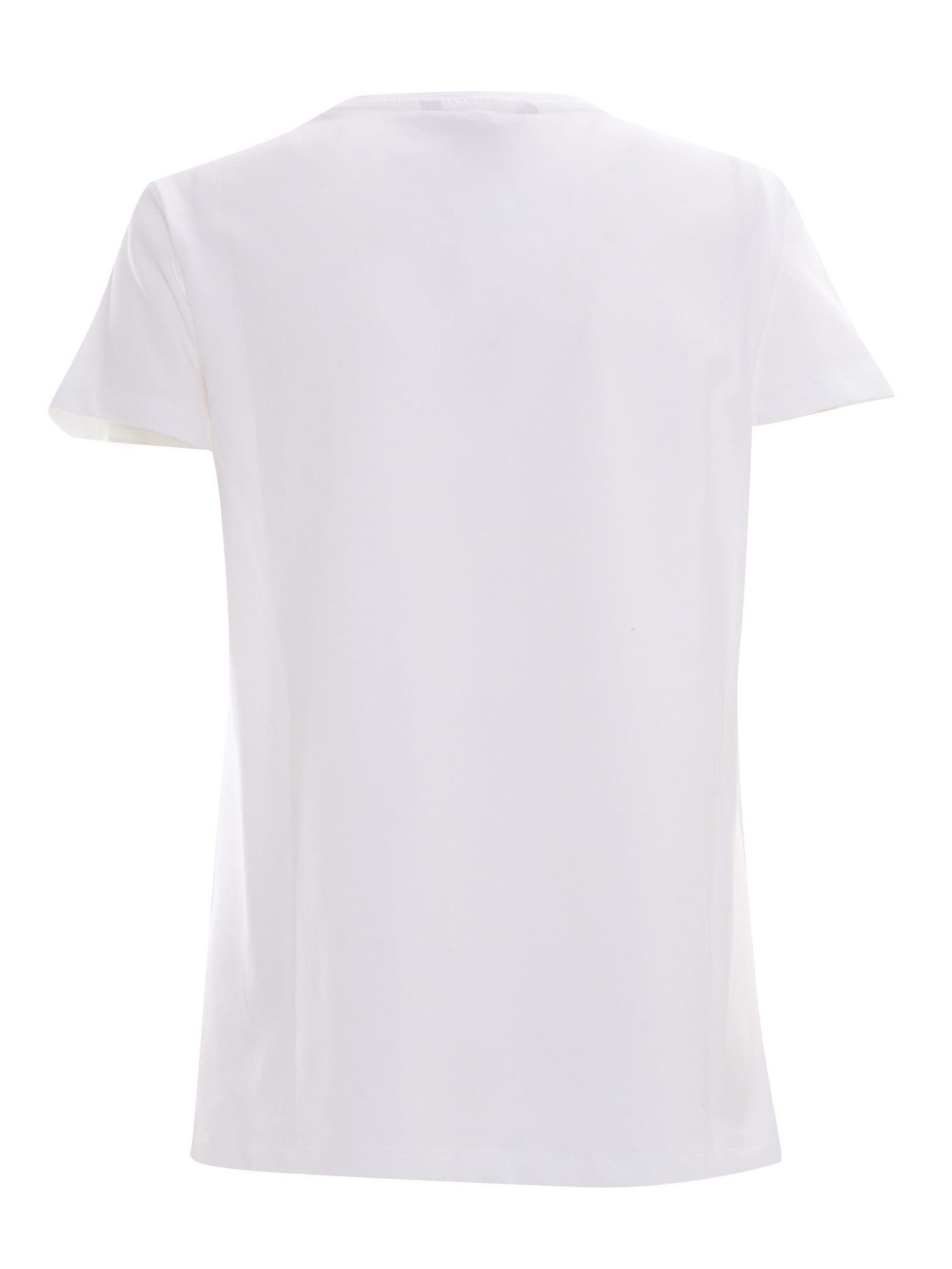 Barbour Saltford Logo Embroidered T-shirt In White