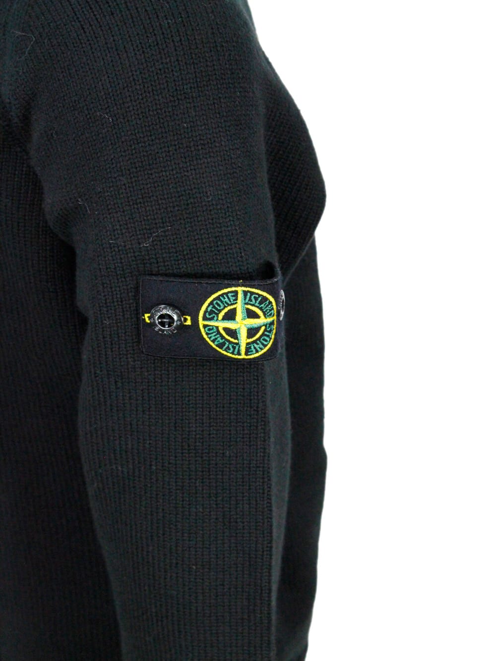 Stone Island Sweater In Black