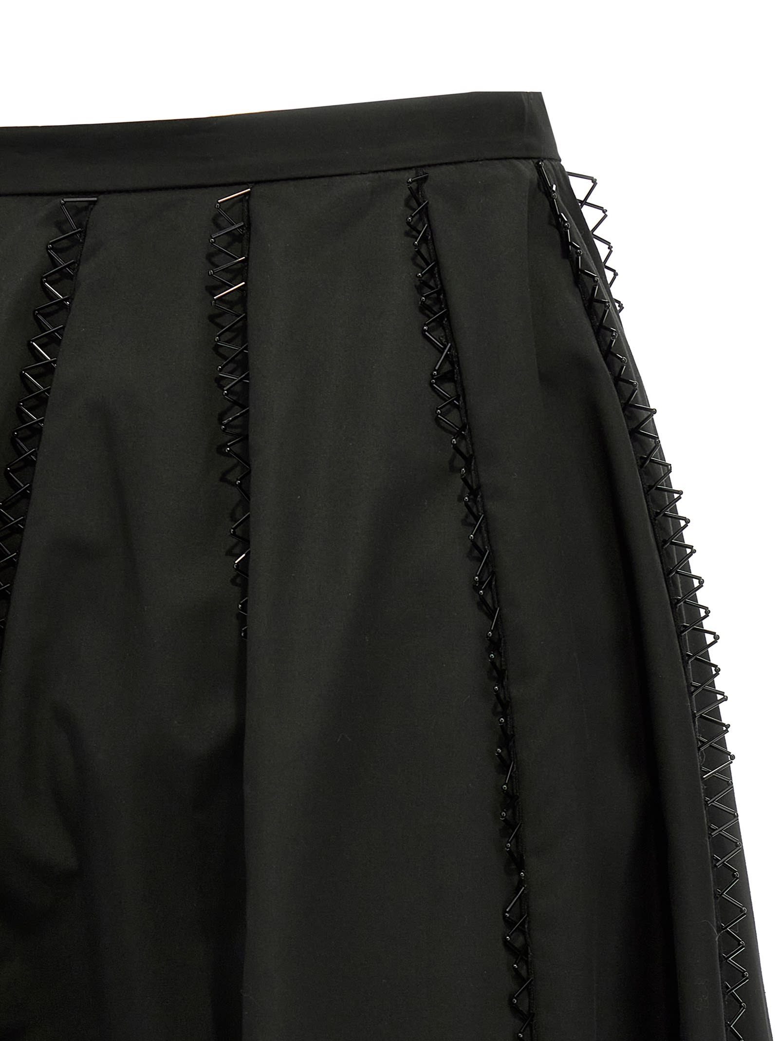 FABIANA FILIPPI EMBROIDERY SKIRT