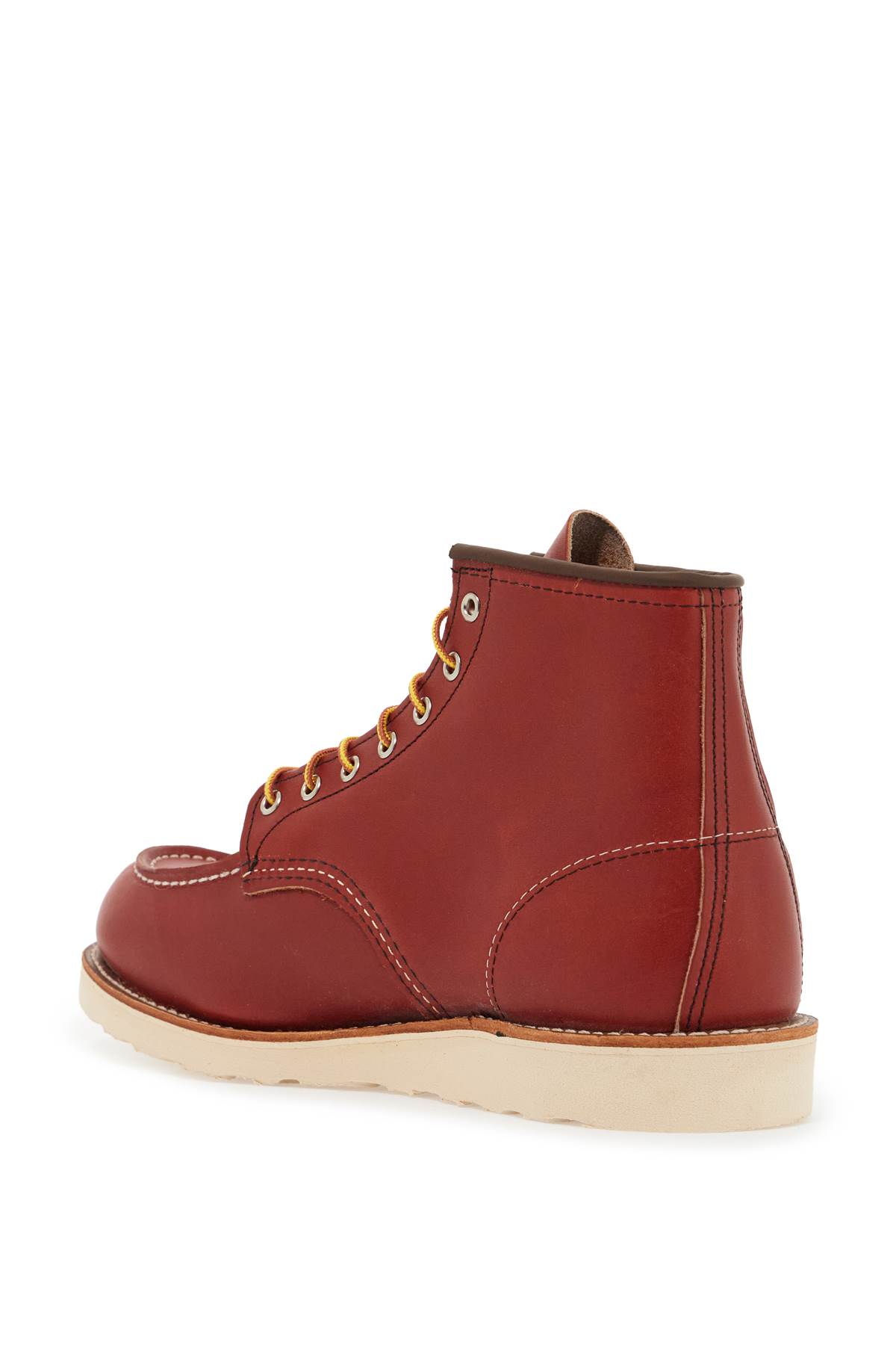 Shop Red Wing Classic Moc Ankle Boots In Oro Russet (red)