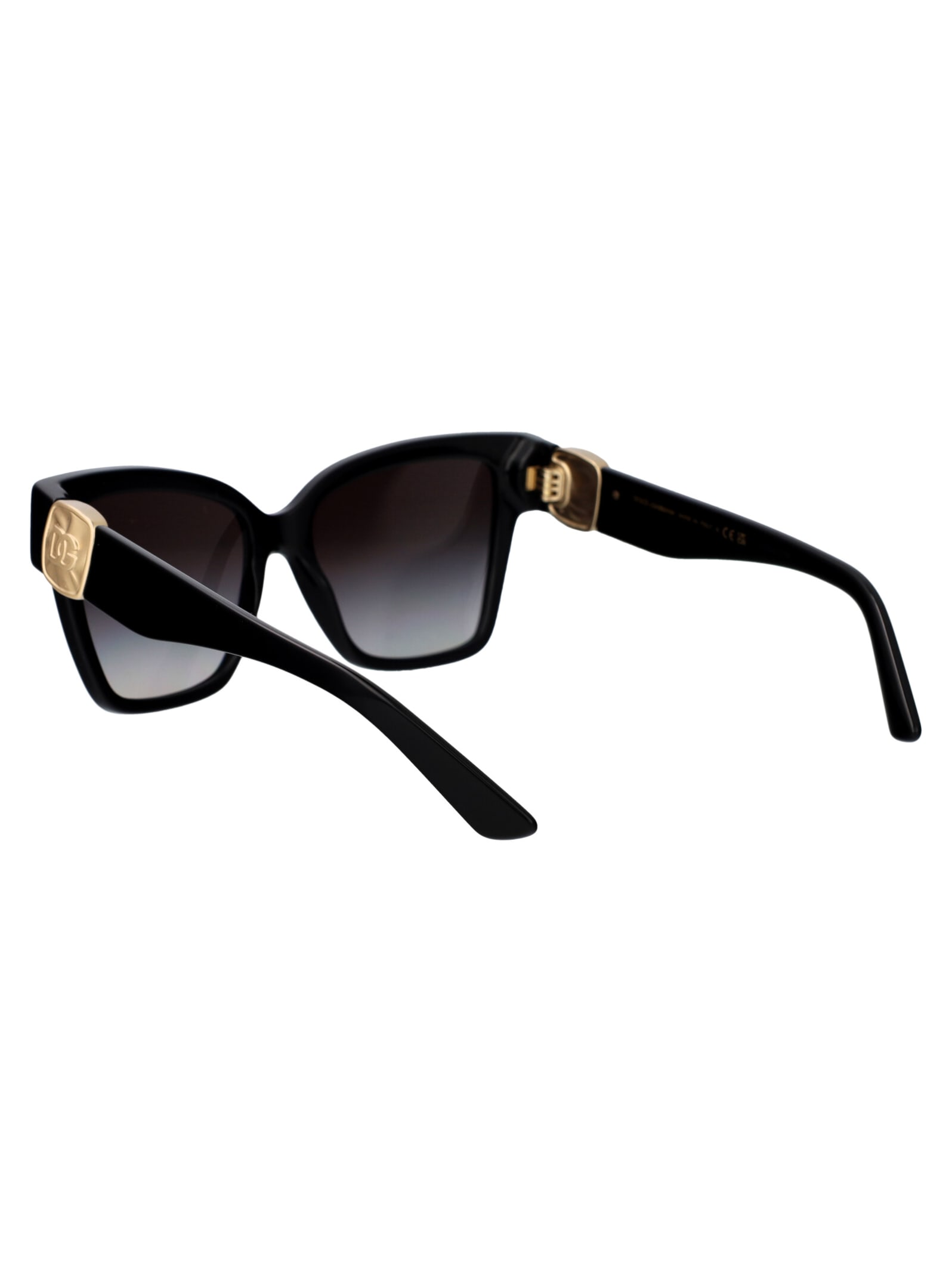 Shop Dolce &amp; Gabbana Eyewear 0dg4470 Sunglasses In 501/8g Black