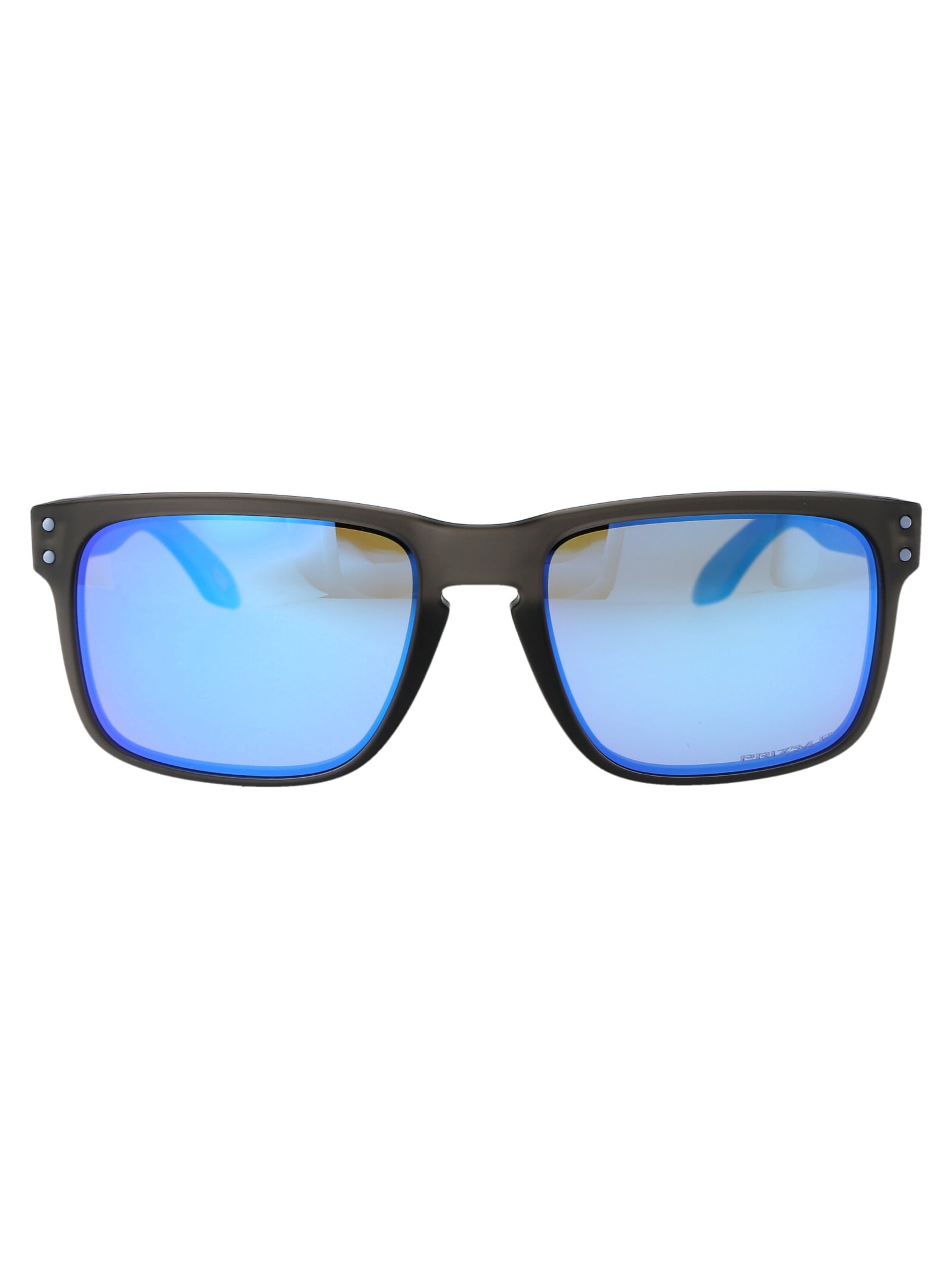 Shop Oakley Holbrook Sunglasses In 9102x5 Matte Grey Smoke