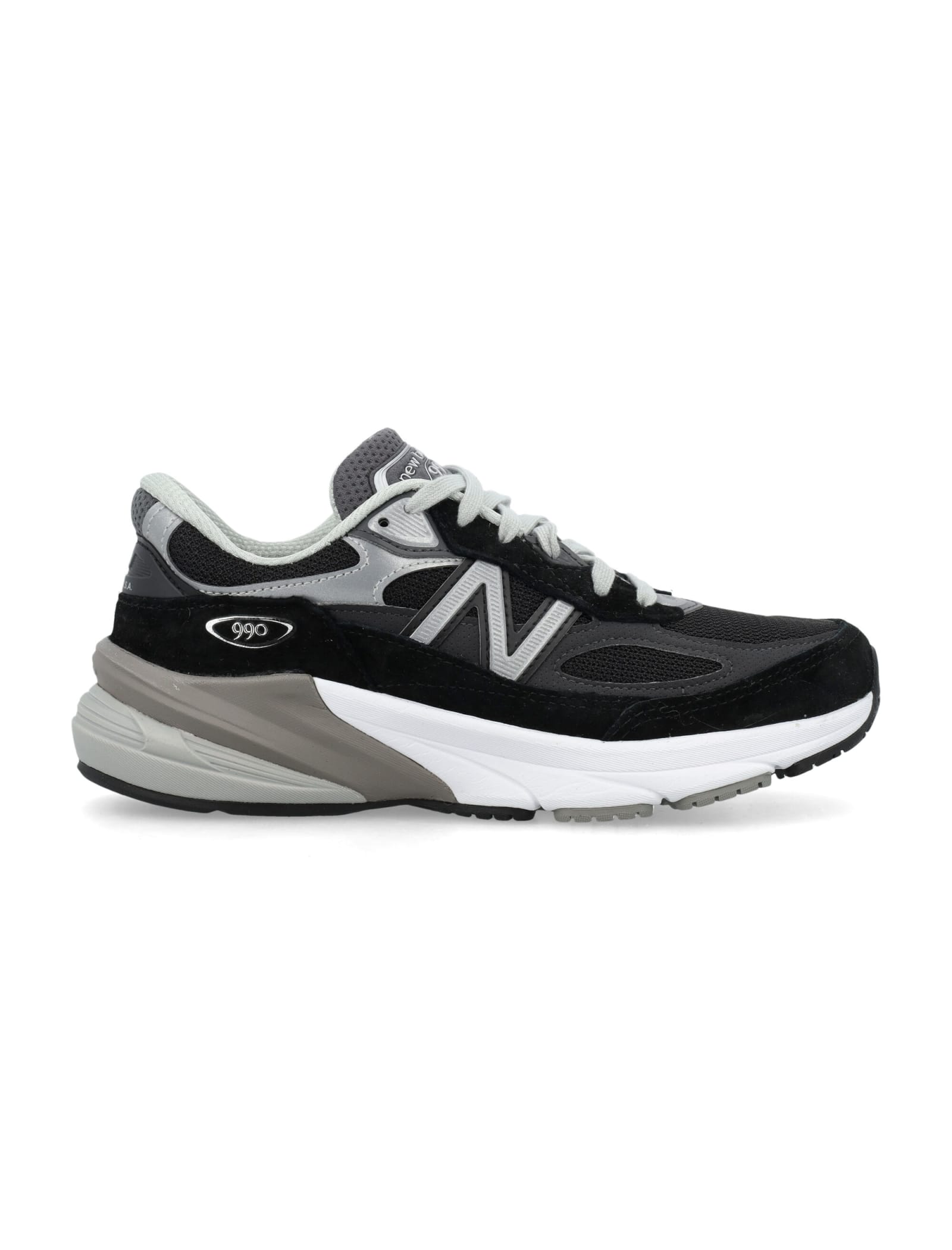 Shop New Balance 990 V6 Sneakers In Black