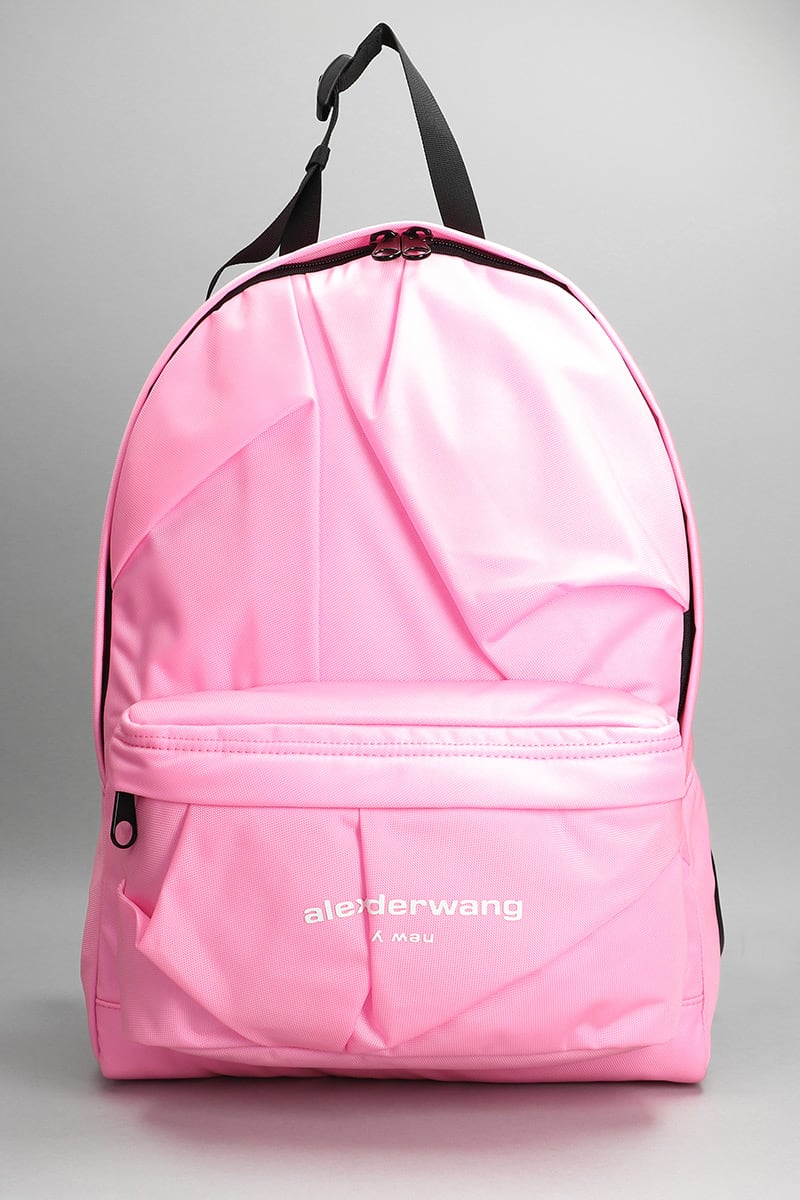 Alexander Wang Wangsport Backpack In Rose-pink Polyester