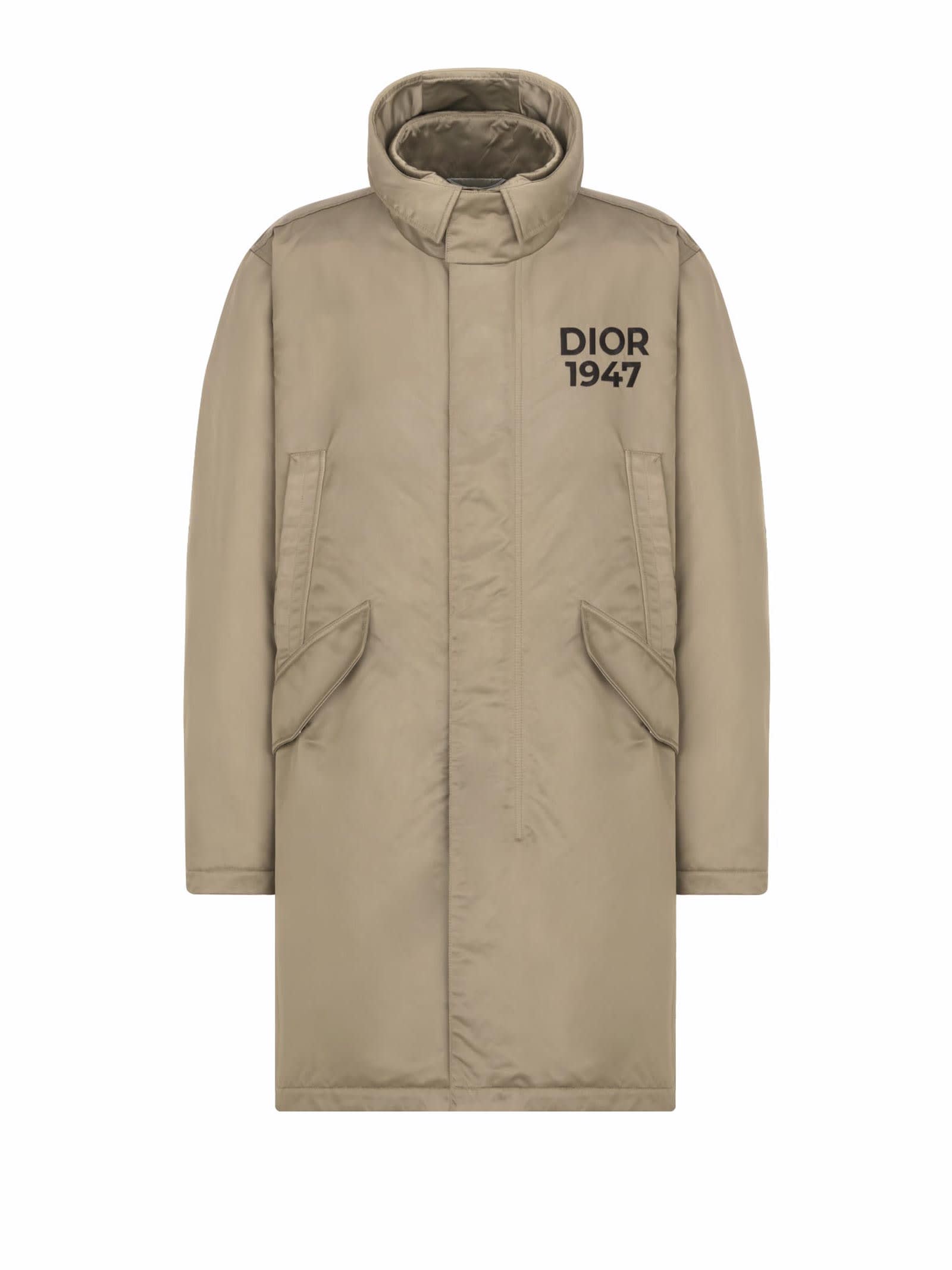 Dior Coat In Beige