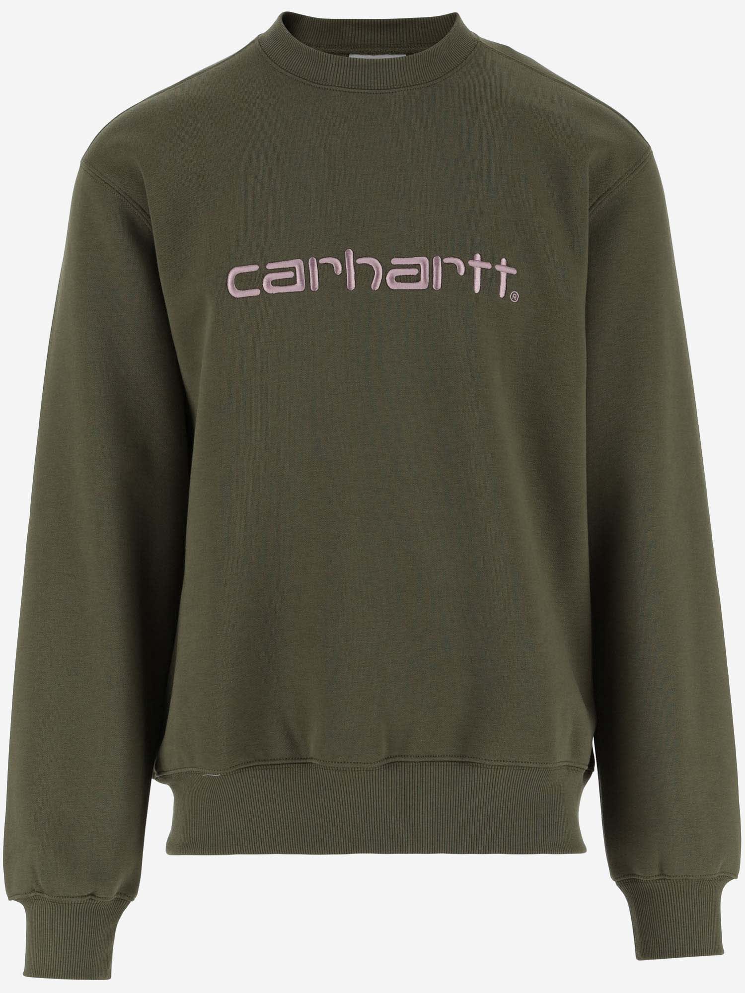 Cotton Blend Sweatshirt With Logo