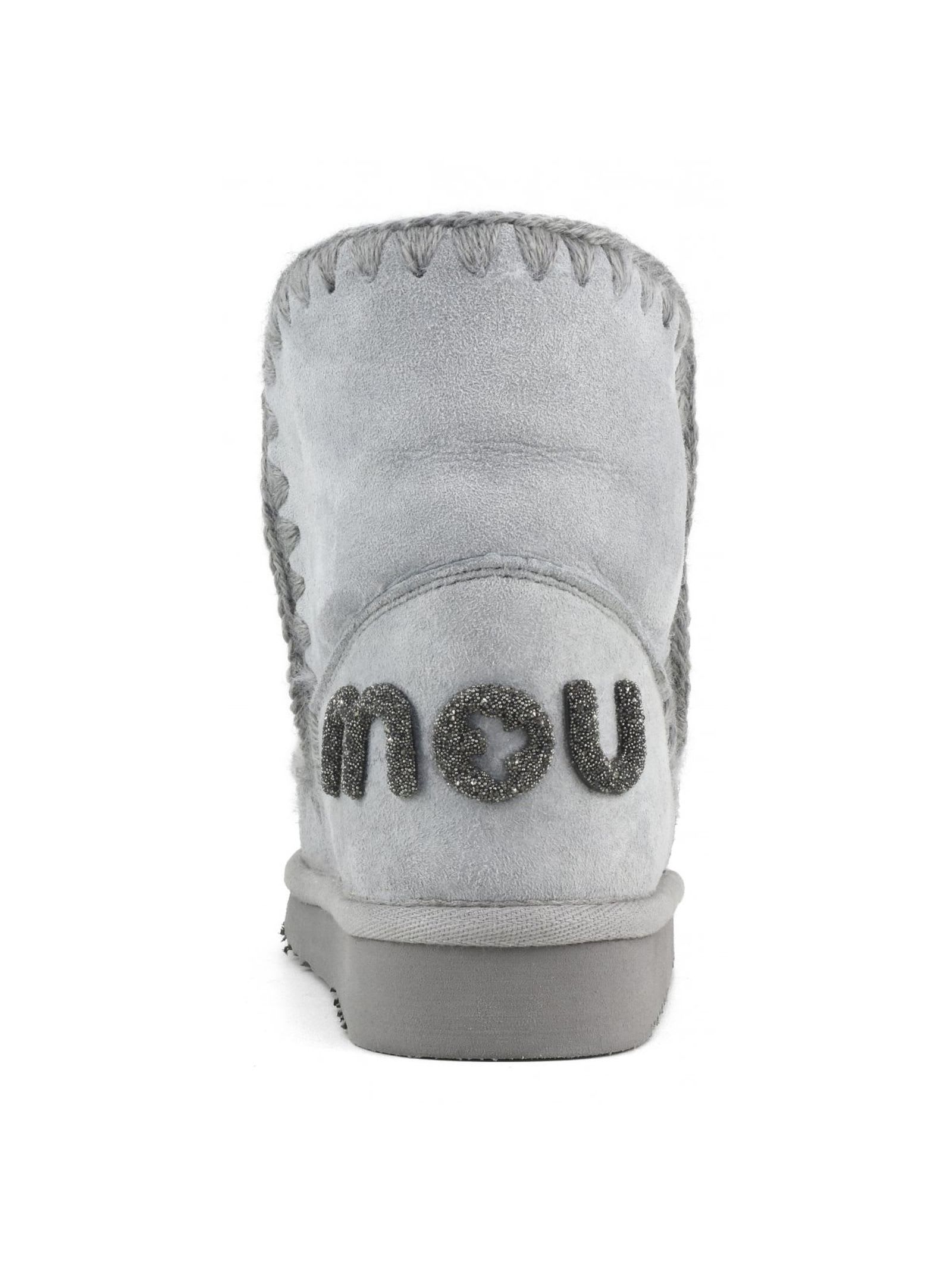 Shop Mou Light Grey Sheepskin Eskimo 18