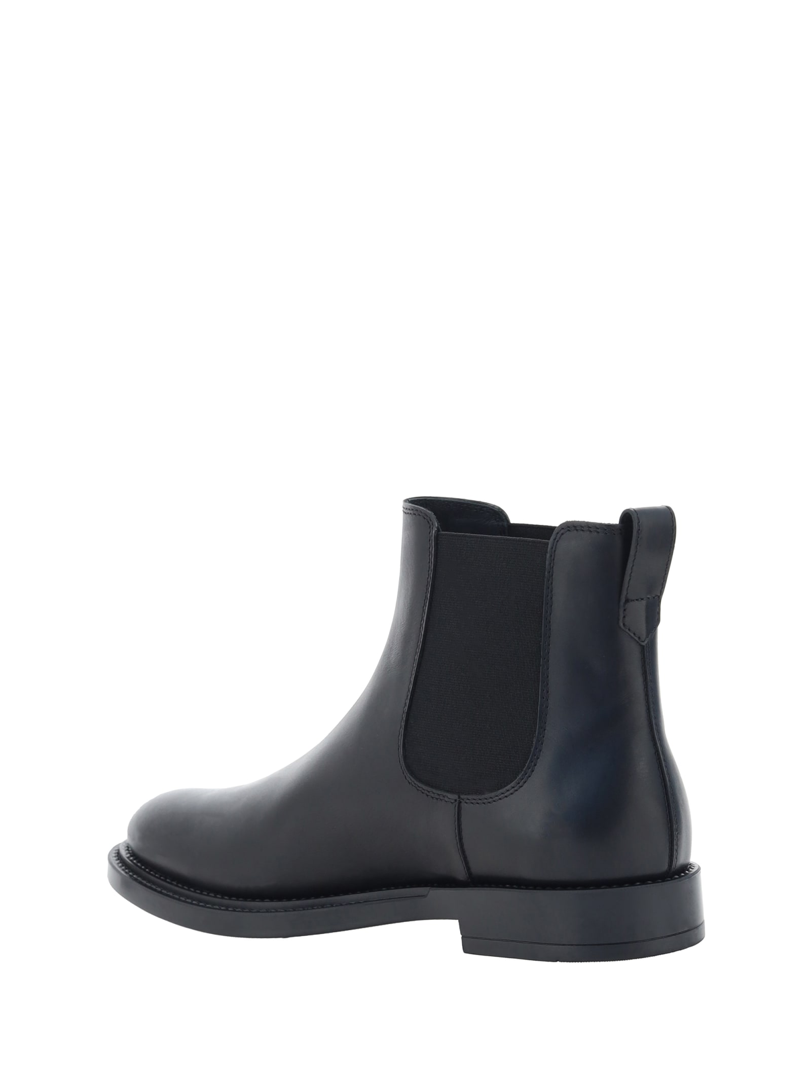 Shop Tod's Ankle Boots In Nero