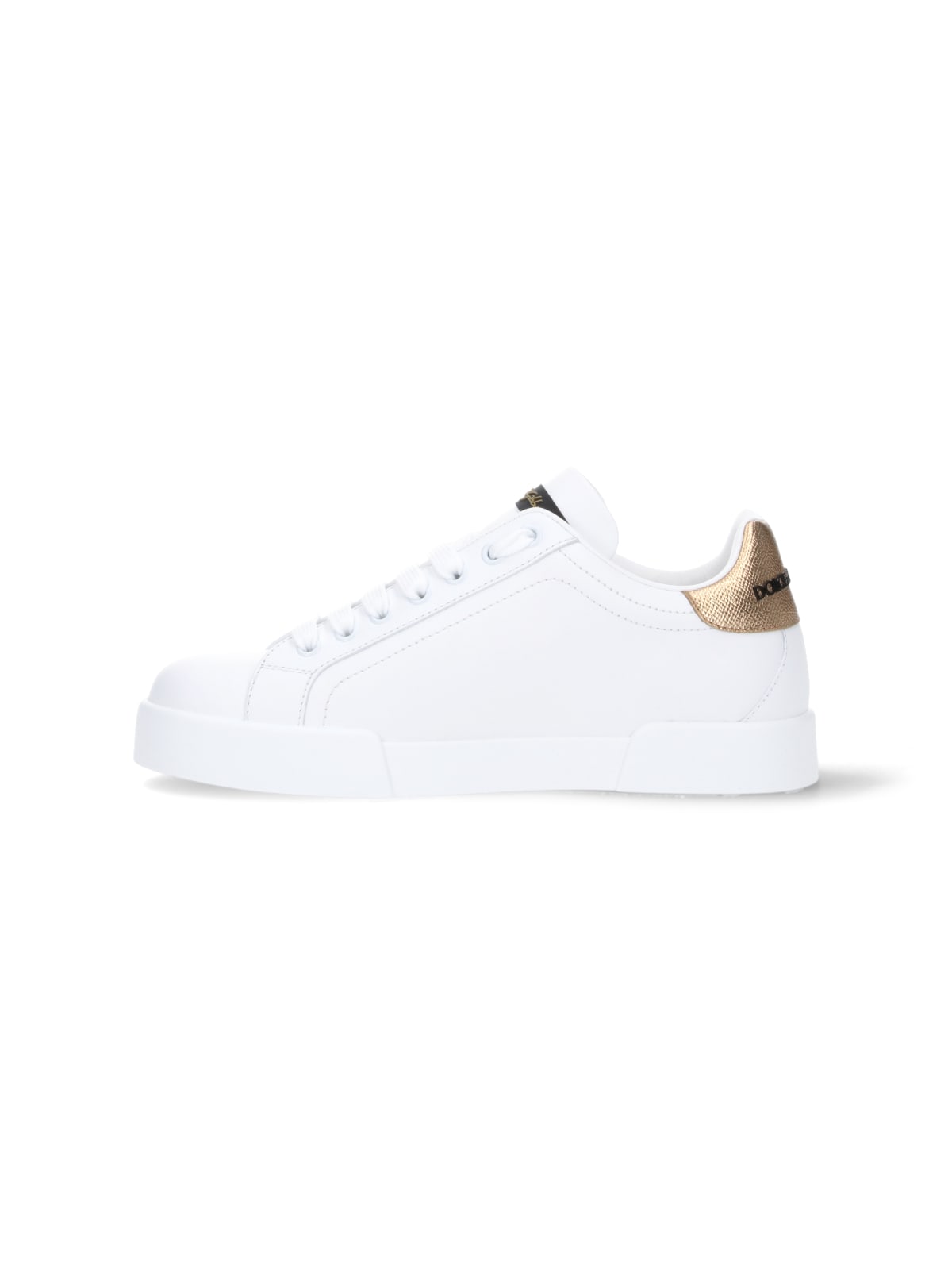 Shop Dolce & Gabbana Portofino Sneakers In White