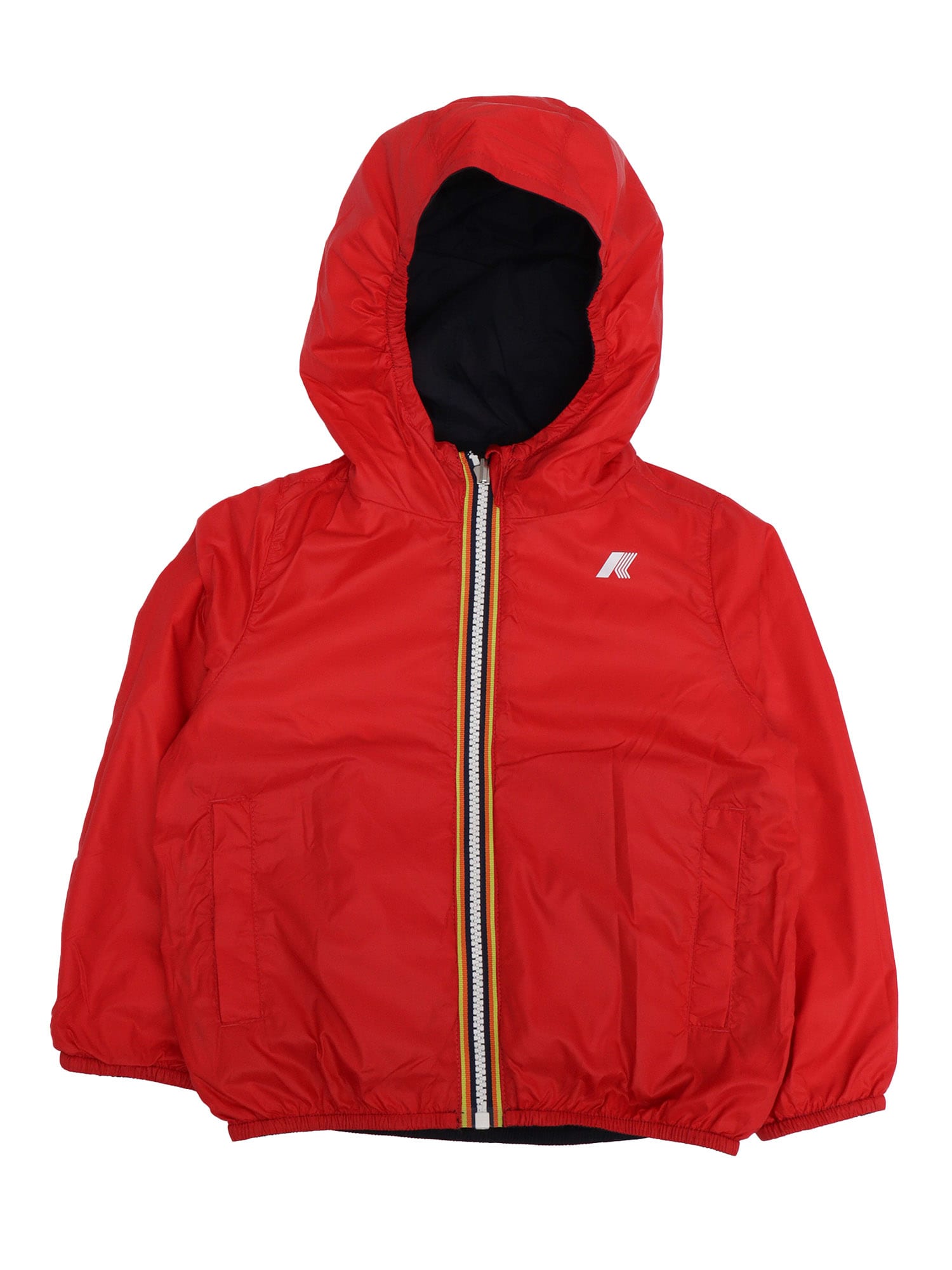 K-way P. Jake Plus.2 Double Down Jacket In Black
