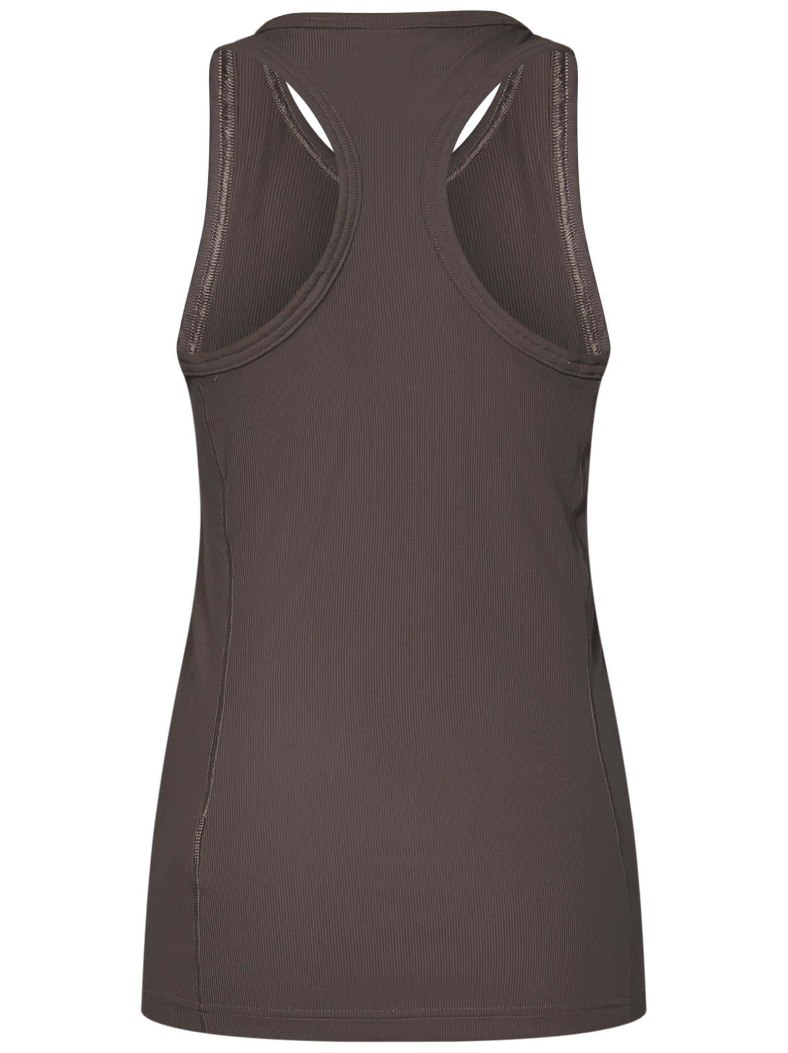 Shop Adidas By Stella Mccartney Top In Taupe