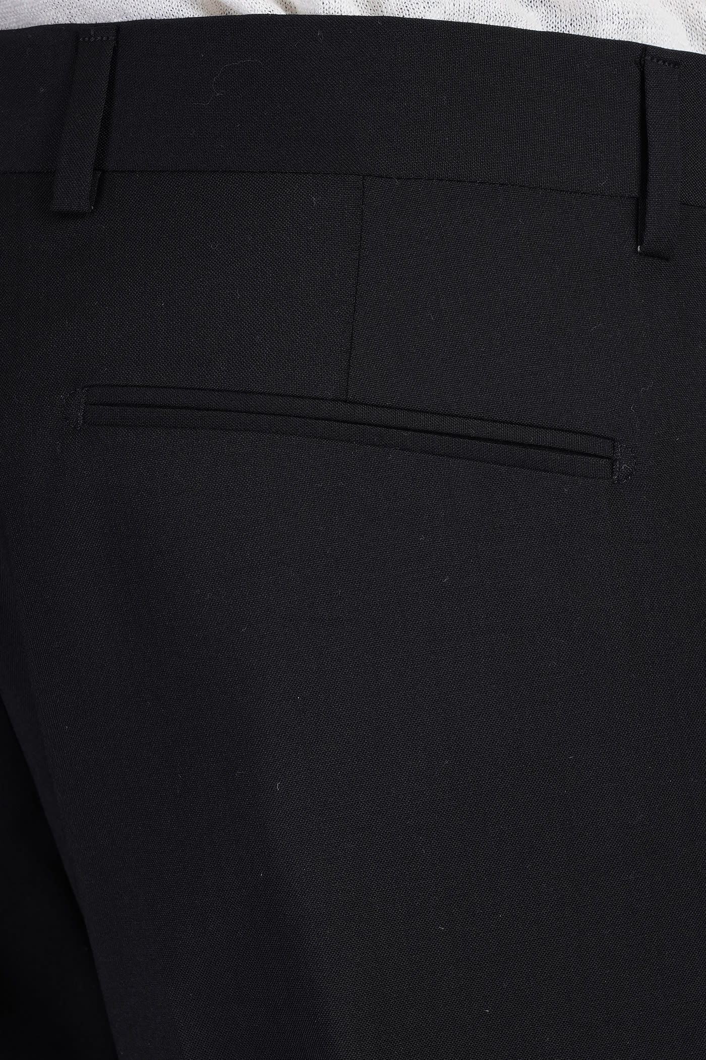 Costumein Valerio Pants In Black Wool In Black