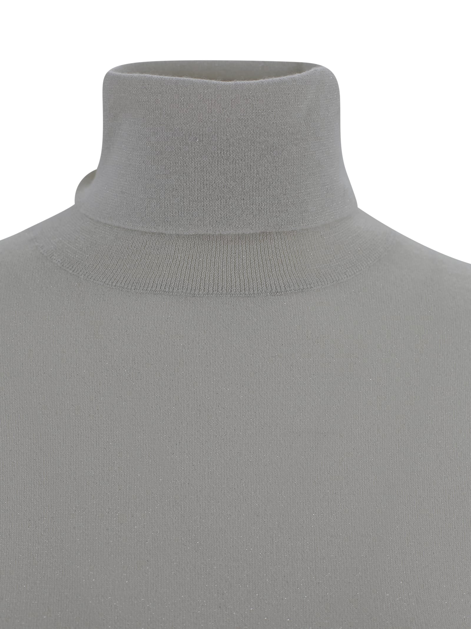 Brunello Cucinelli Long-sleeved T-shirt In Gray