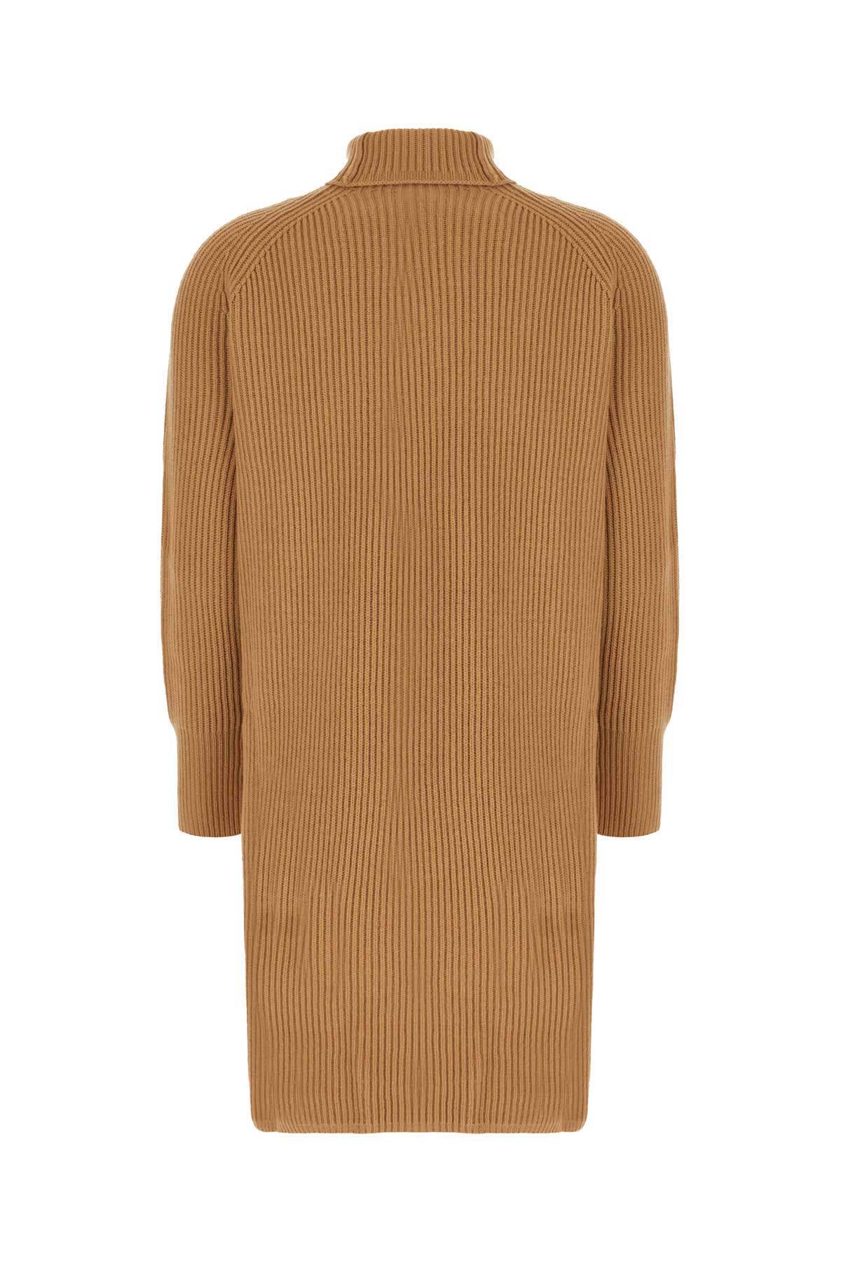 MAX MARA BISCUIT WOOL BLEND SWEATER DRESS 