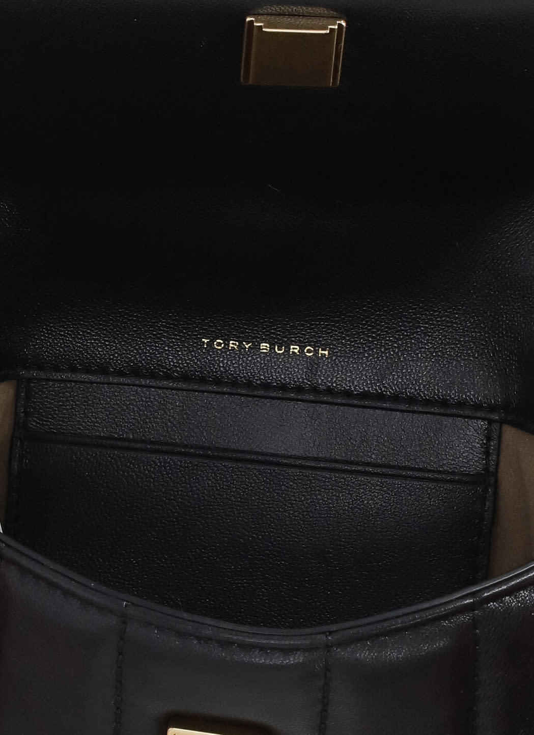 Shop Tory Burch Kira Mini Shoulder Bag In Black