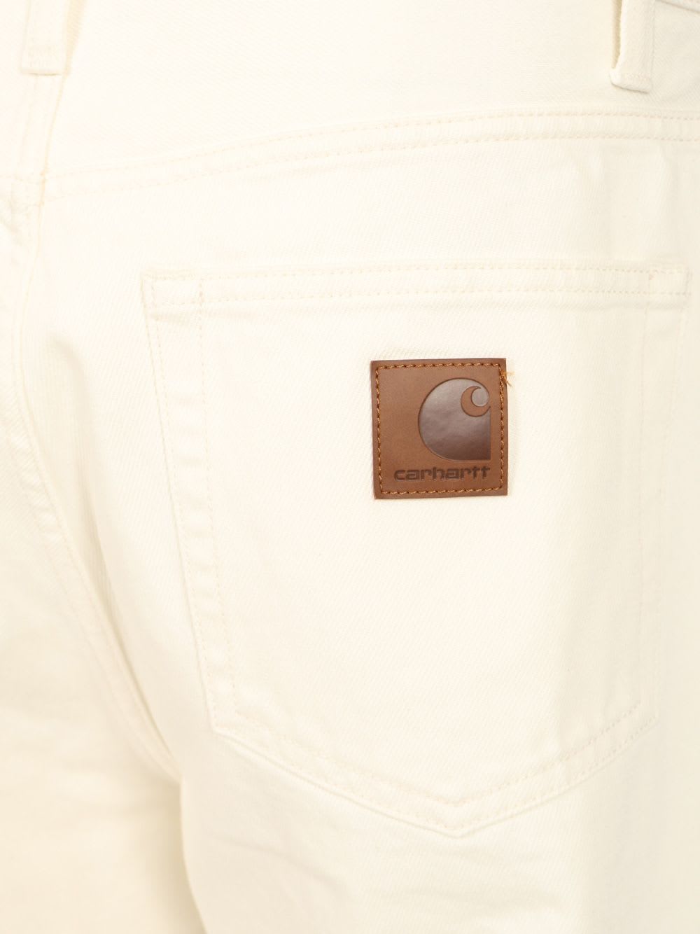Carhartt Aaron Pant Smith Denim Rinsed