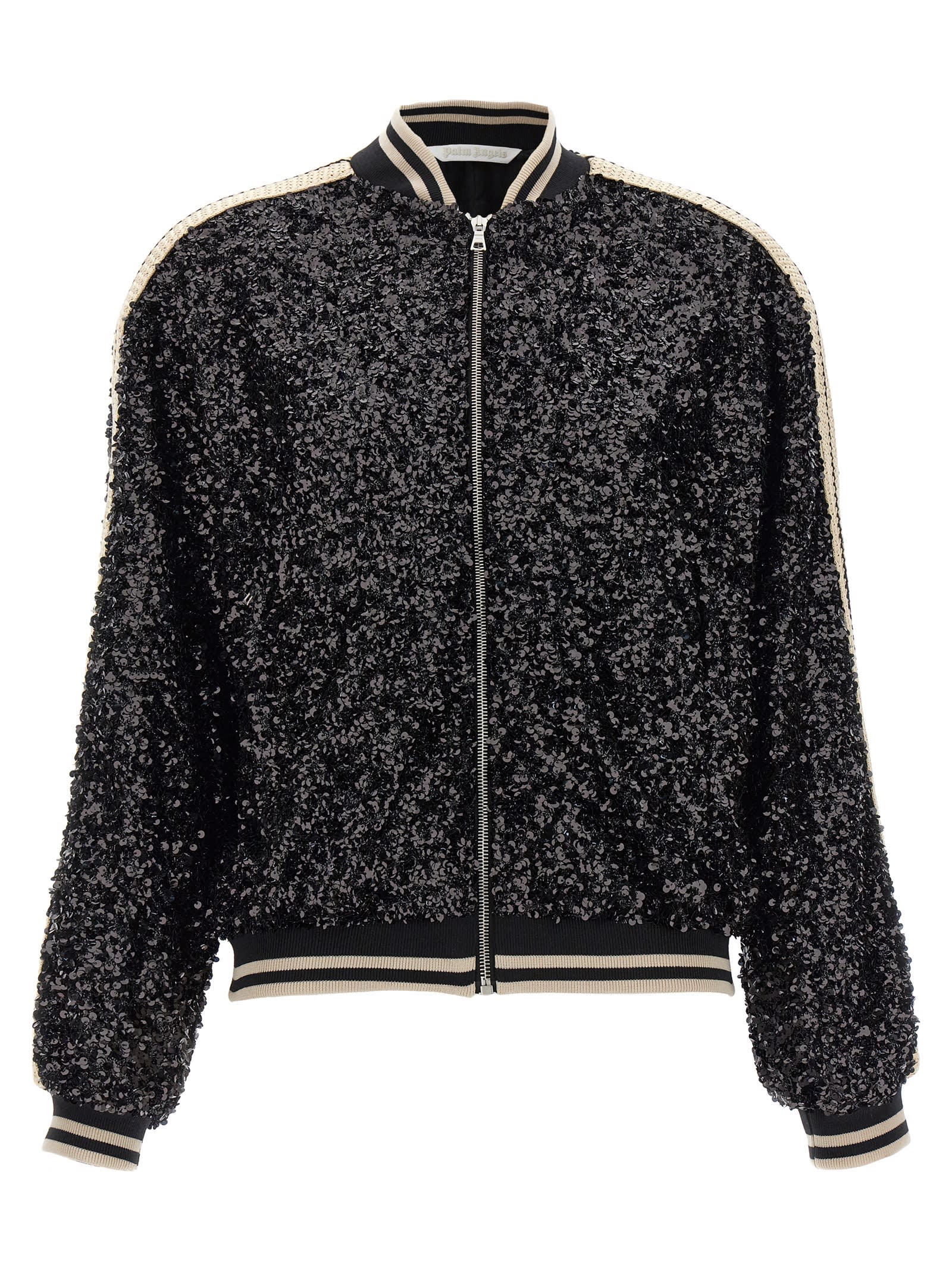 PALM ANGELS SOIREE SEQUIN BOMBER JACKET