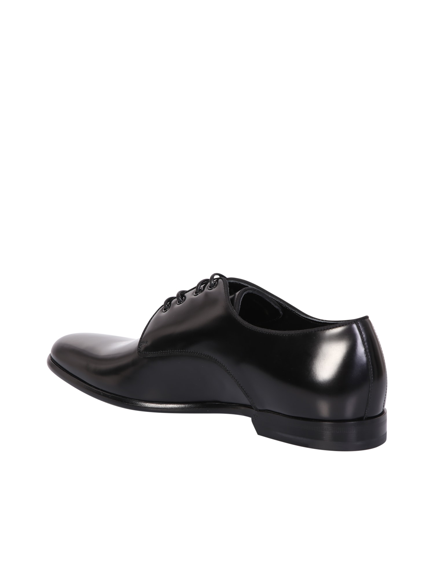 Shop Dolce & Gabbana Derby Lace-up Shoes In Black