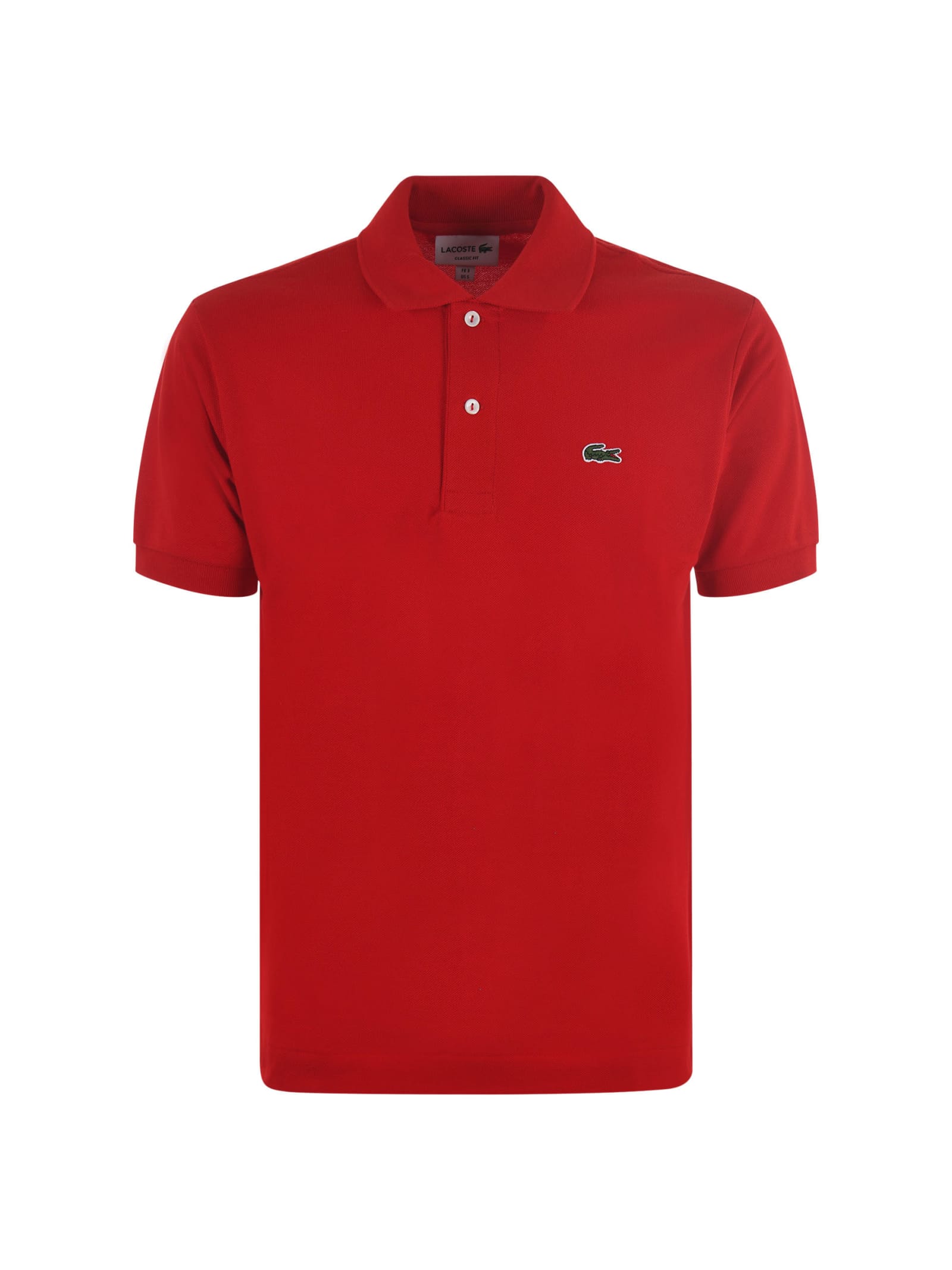 Lacoste Classic Design Polo Shirt Red