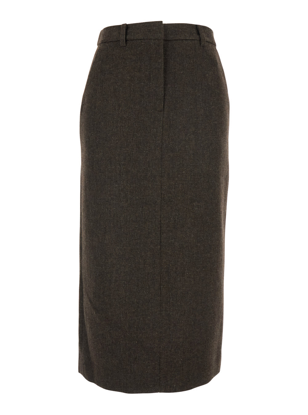 Dunst H-line Long Skirt In Brown