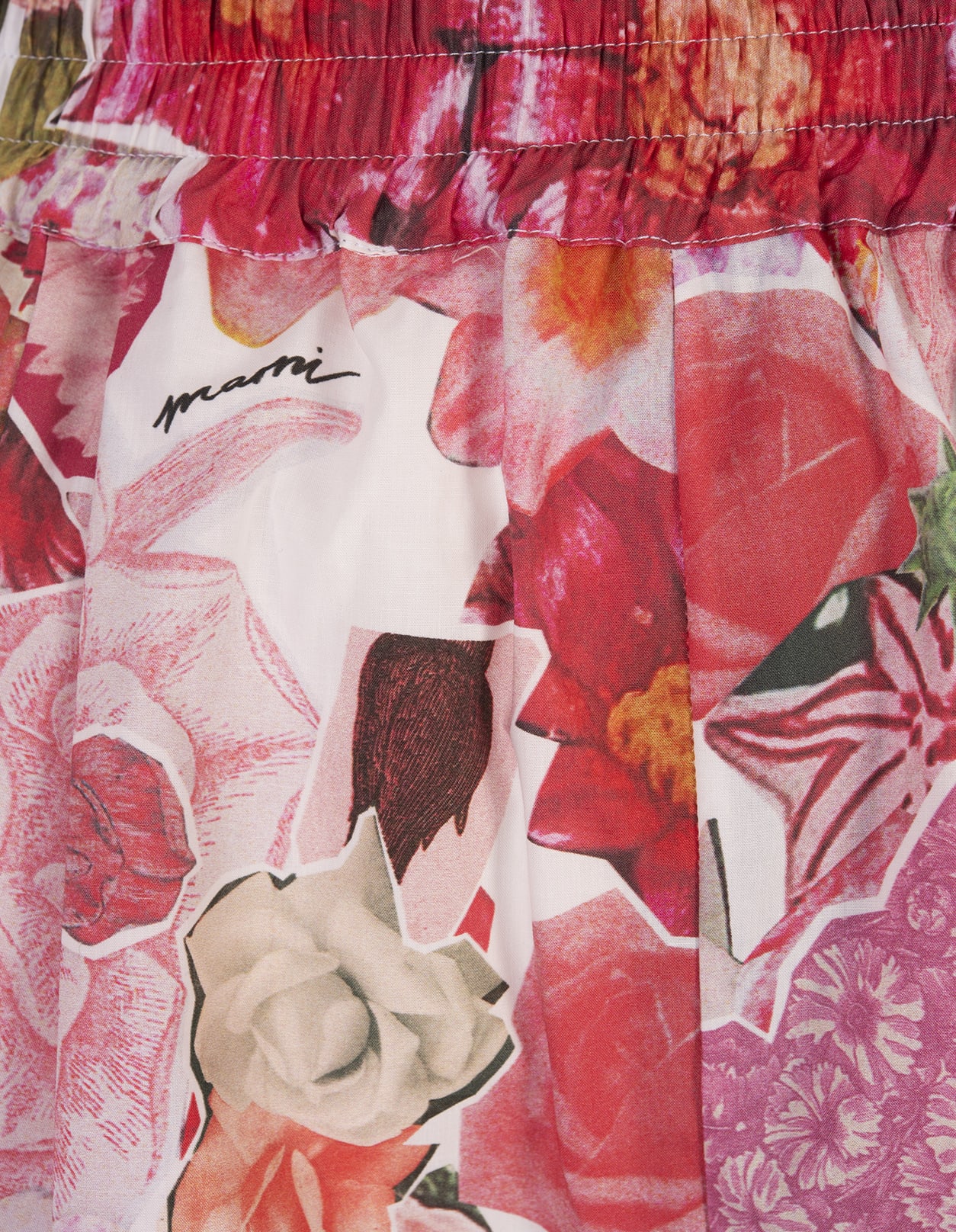 Shop Marni Shorts With Requiem Print In Pink