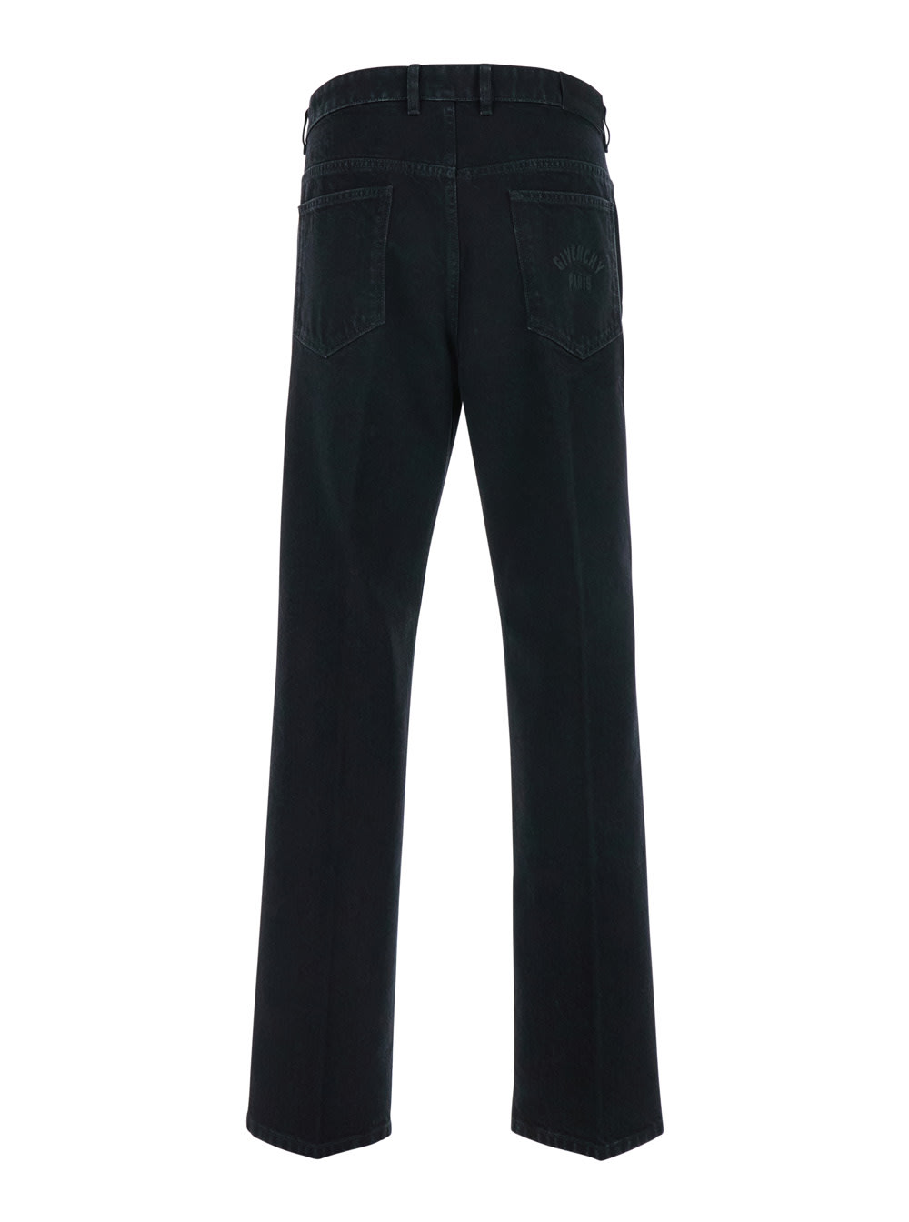 Givenchy Straight Leg Jeans In Black