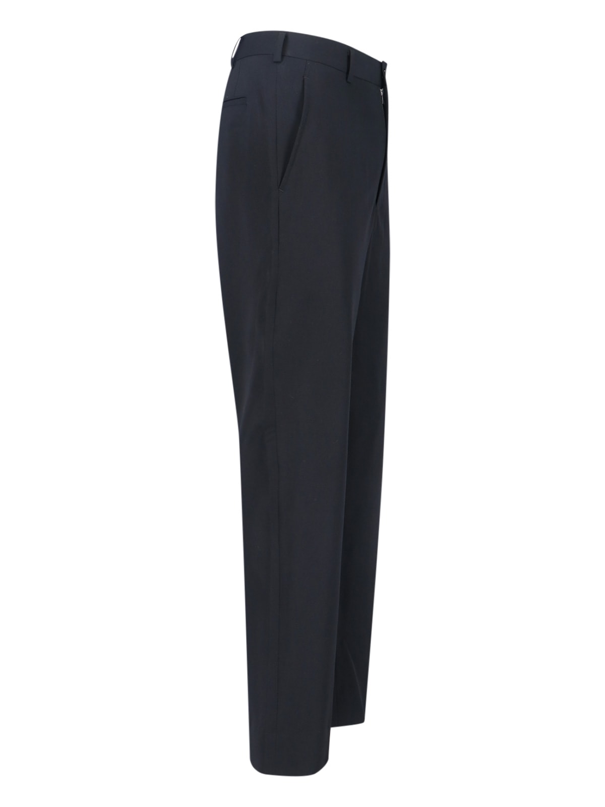 Comme Des Garçons Homme Deux Straight Pants In Black