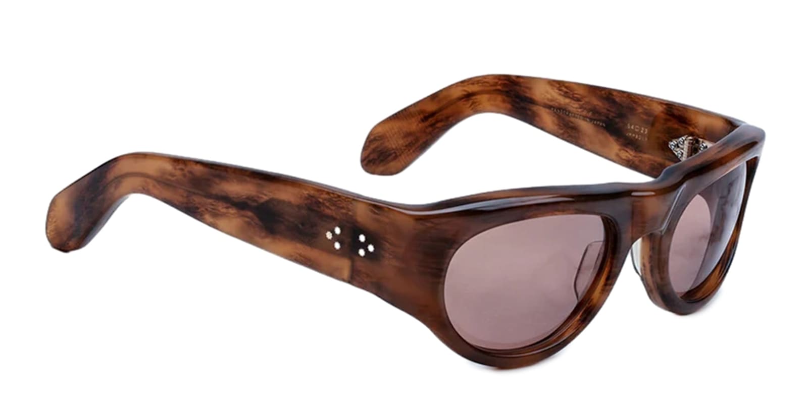 Shop Jacques Marie Mage Clyde - Oak Sunglasses In Tortoise