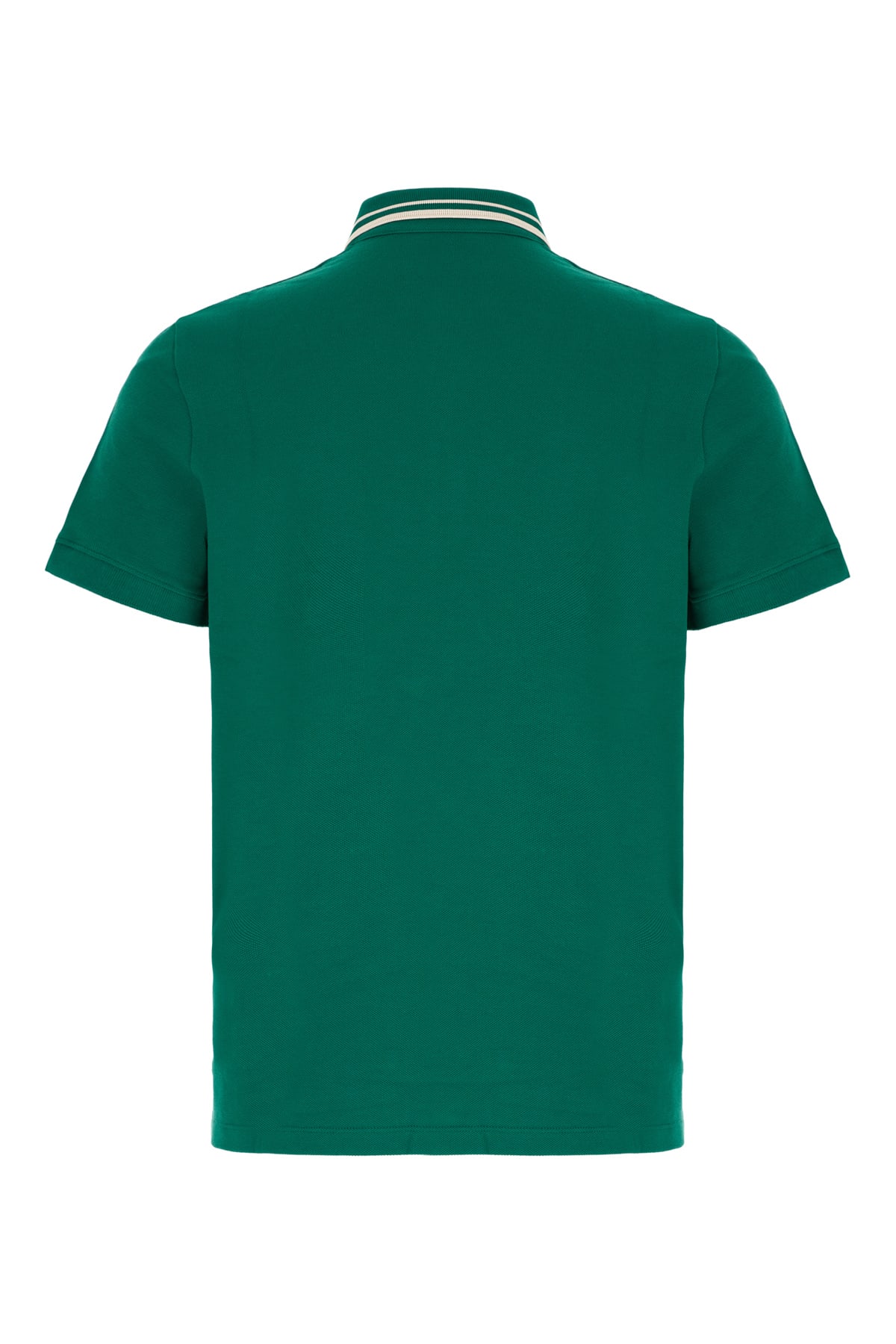 Valentino Polo Jersey Regular Embroidered Dreamatic In Green