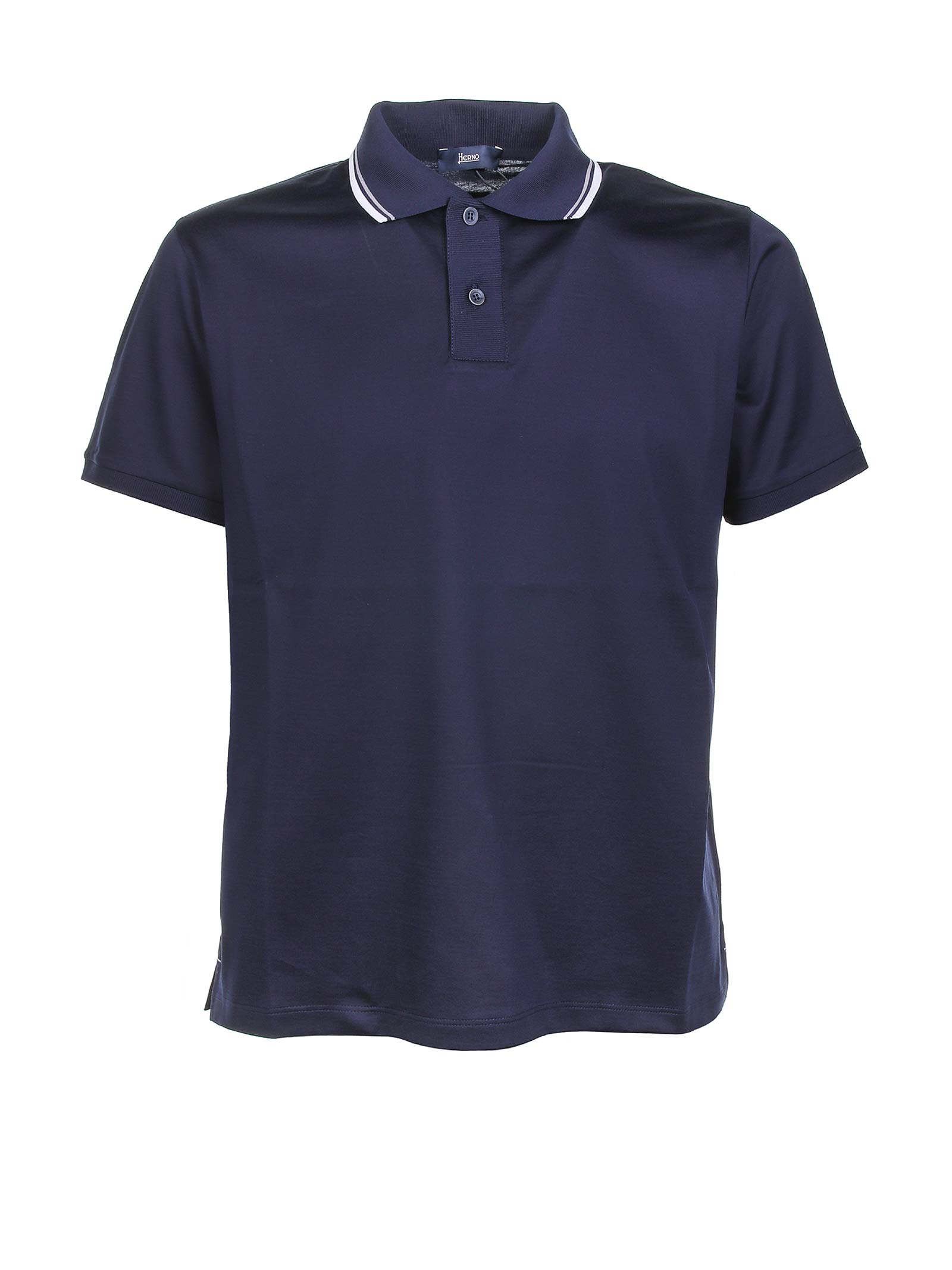 Herno Herno Blue Polo Shirt