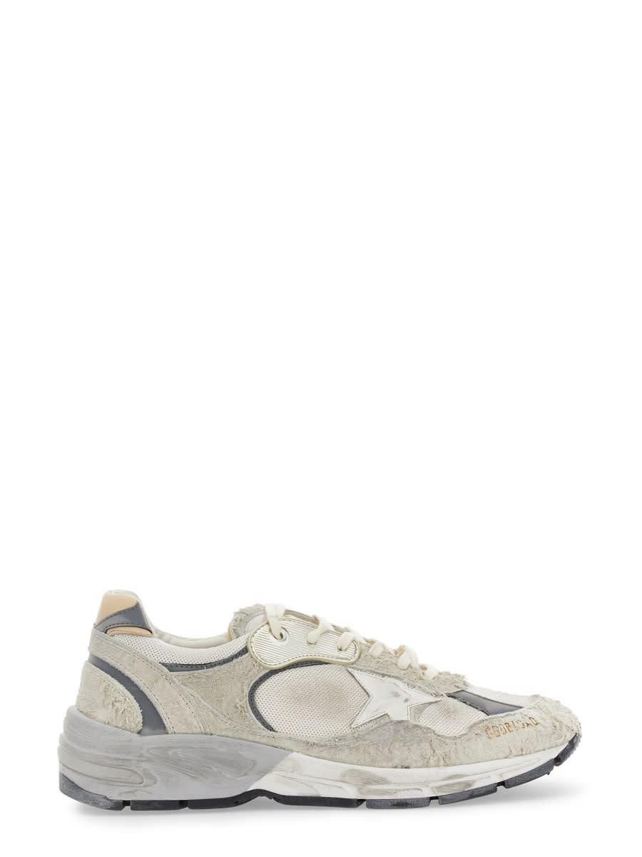 Shop Golden Goose Sneaker Running Dad In White