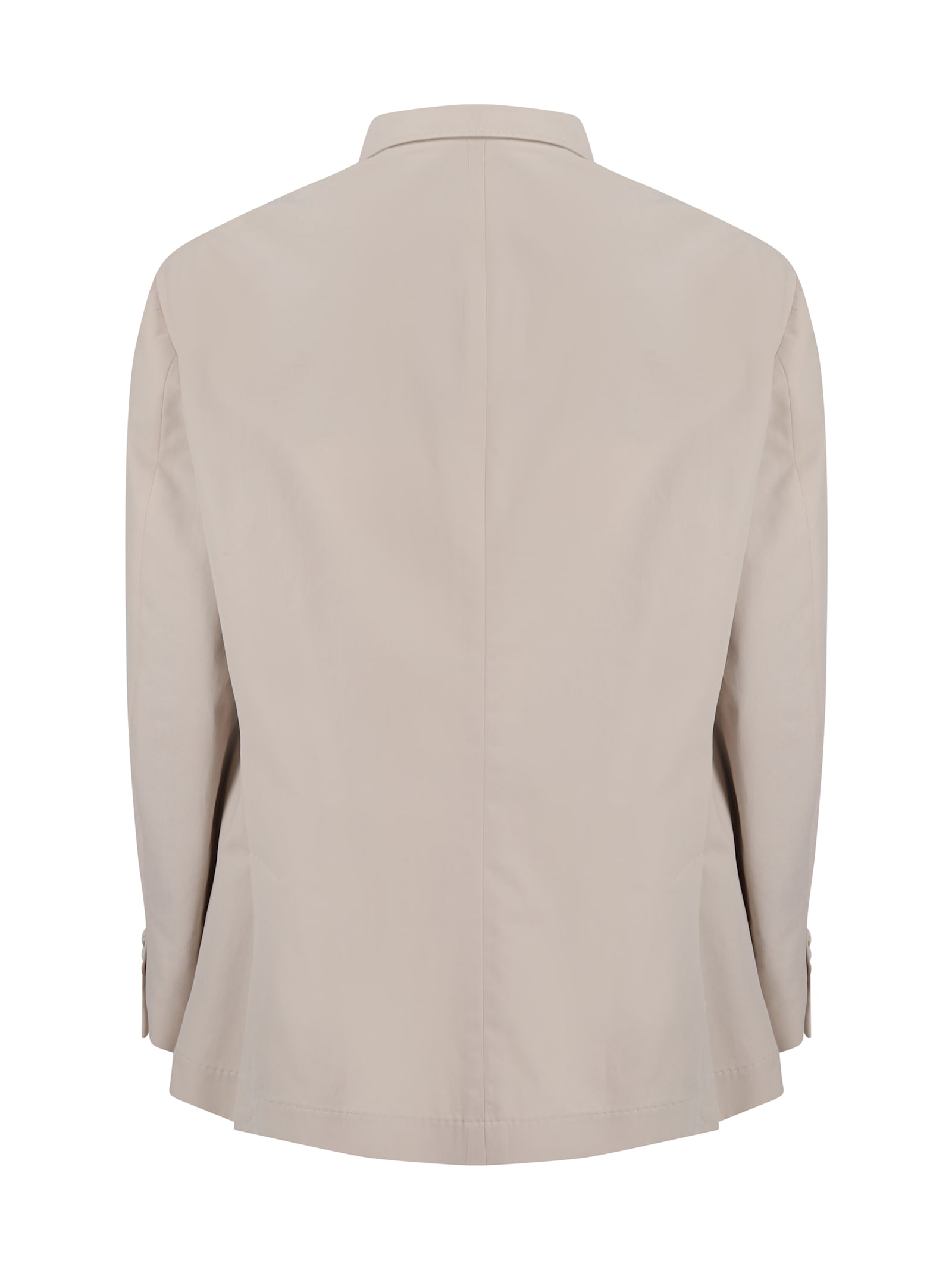 Shop Brunello Cucinelli Blazer Jacket In Semi Di Lino