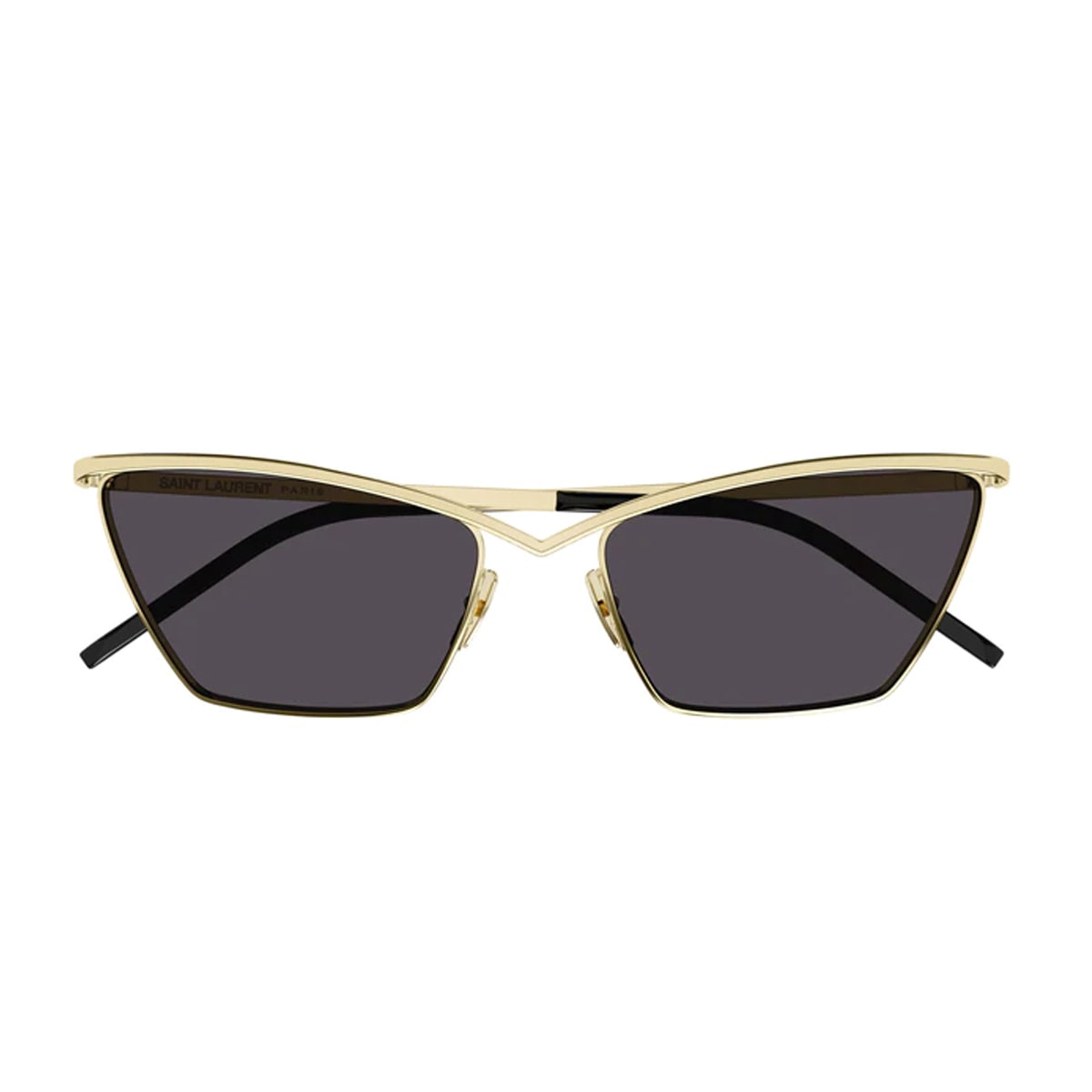 Shop Saint Laurent Sl 637 003 Sunglasses In Oro
