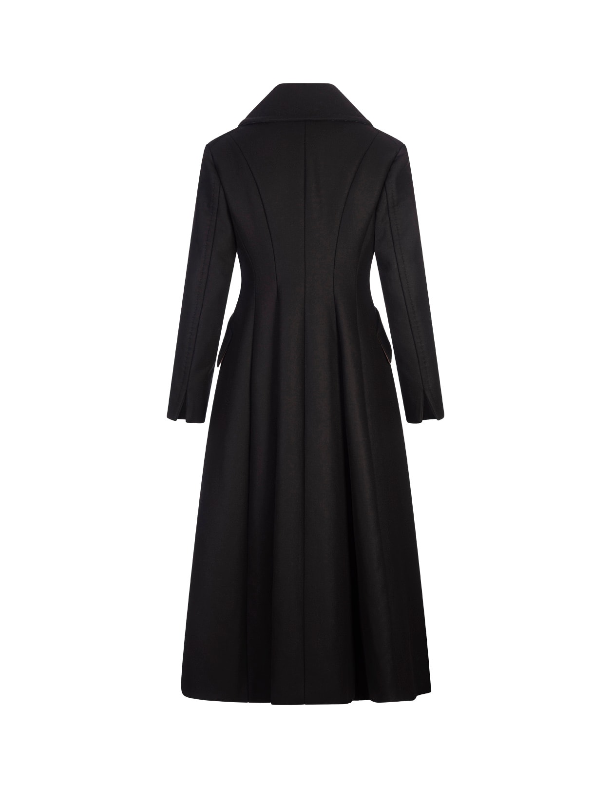 Shop Max Mara Black Bouquet Coat