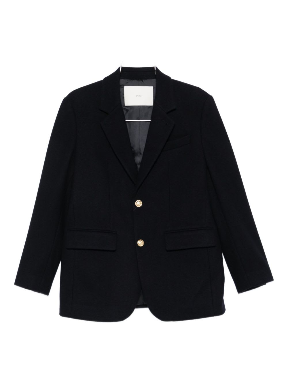 Dunst Wool Single-breasted Jacket In Blue