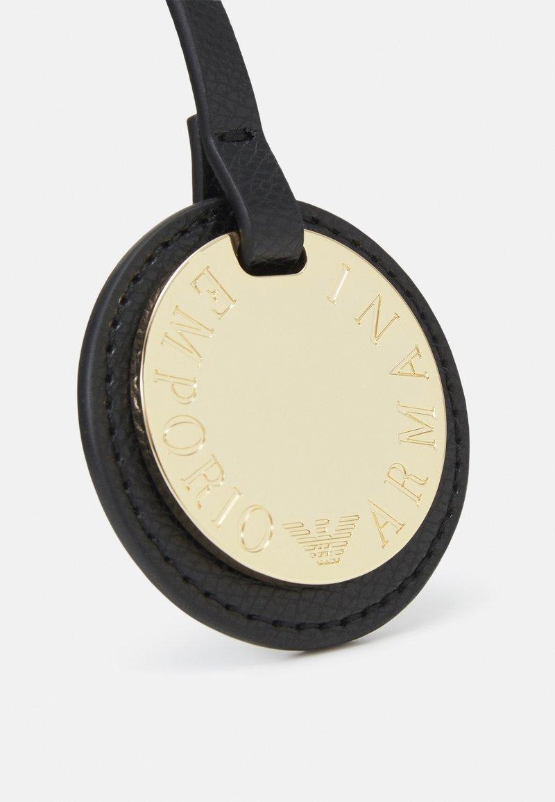 Shop Emporio Armani Logo Printed Zipped Camera Bag  In Black