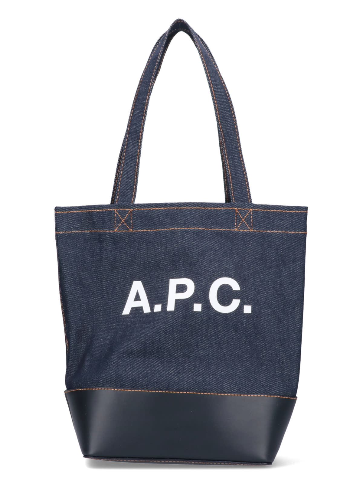 Shop Apc Axelle Tote Bag In Blue