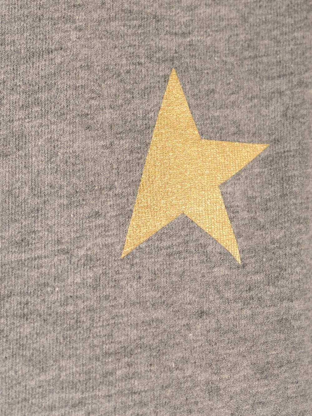 Shop Golden Goose T-shirt Star In Gray
