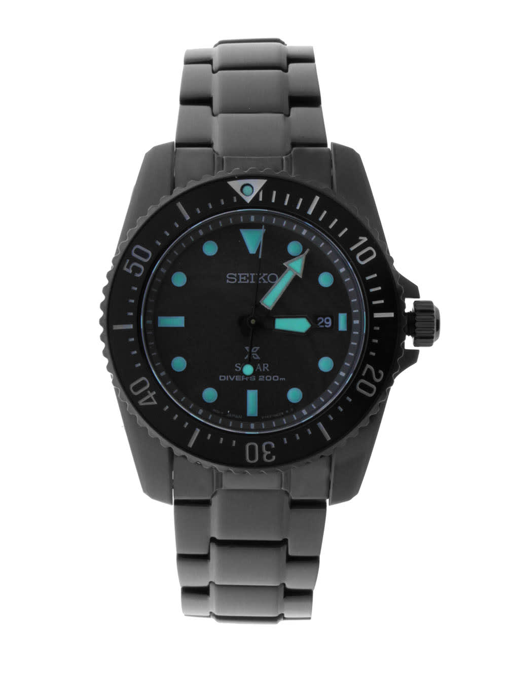 Seiko Prospex Sne587p1 Black Series Night Vision Solare Limited Edition Watches