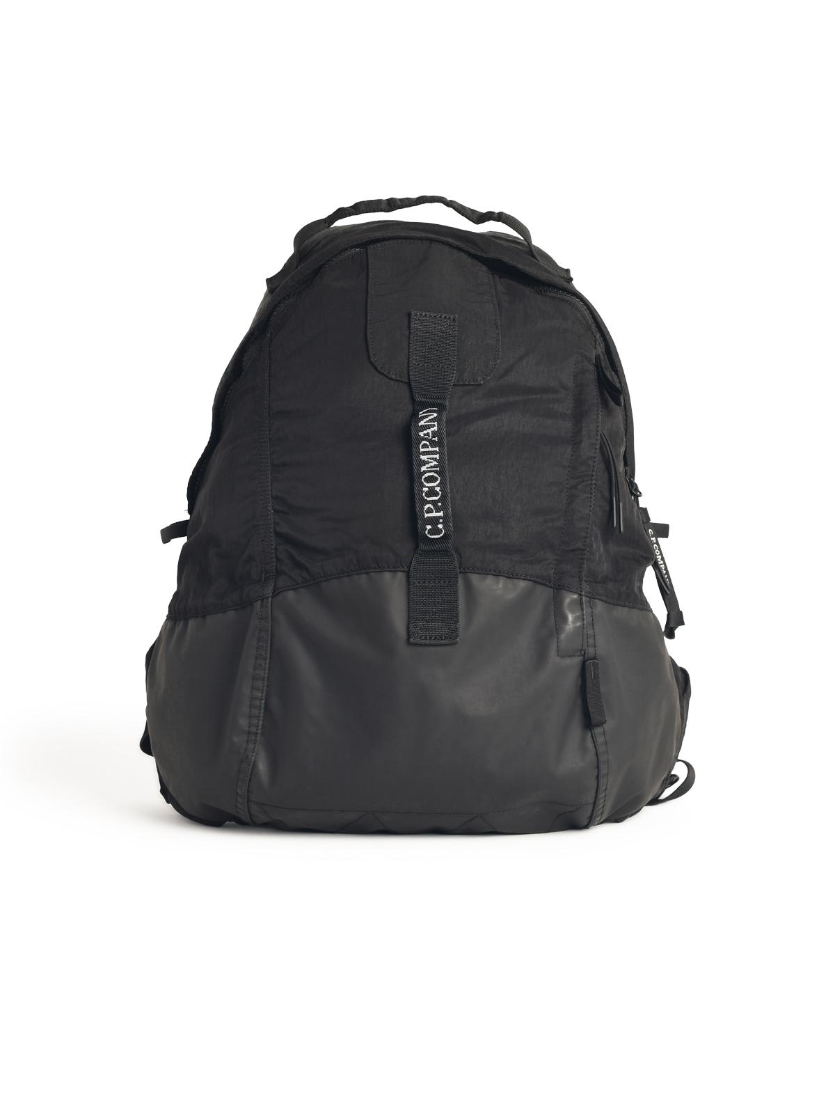 C. P. Company Black Polyamide Backpack