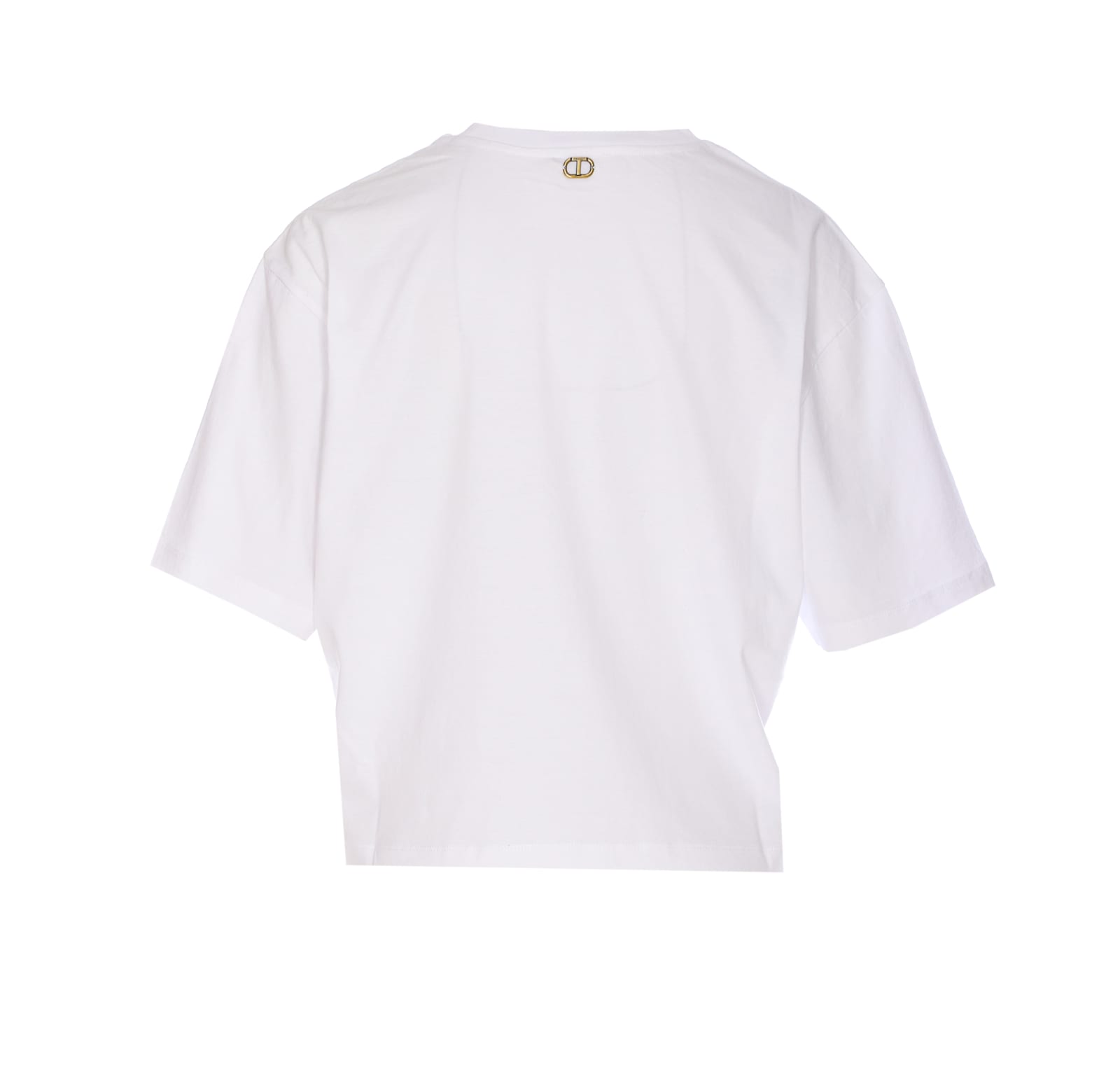 Twinset Embroidered T-shirt In White