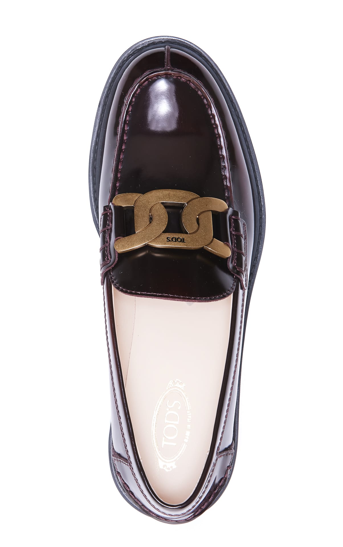 Shop Tod's Loafers In Mosto