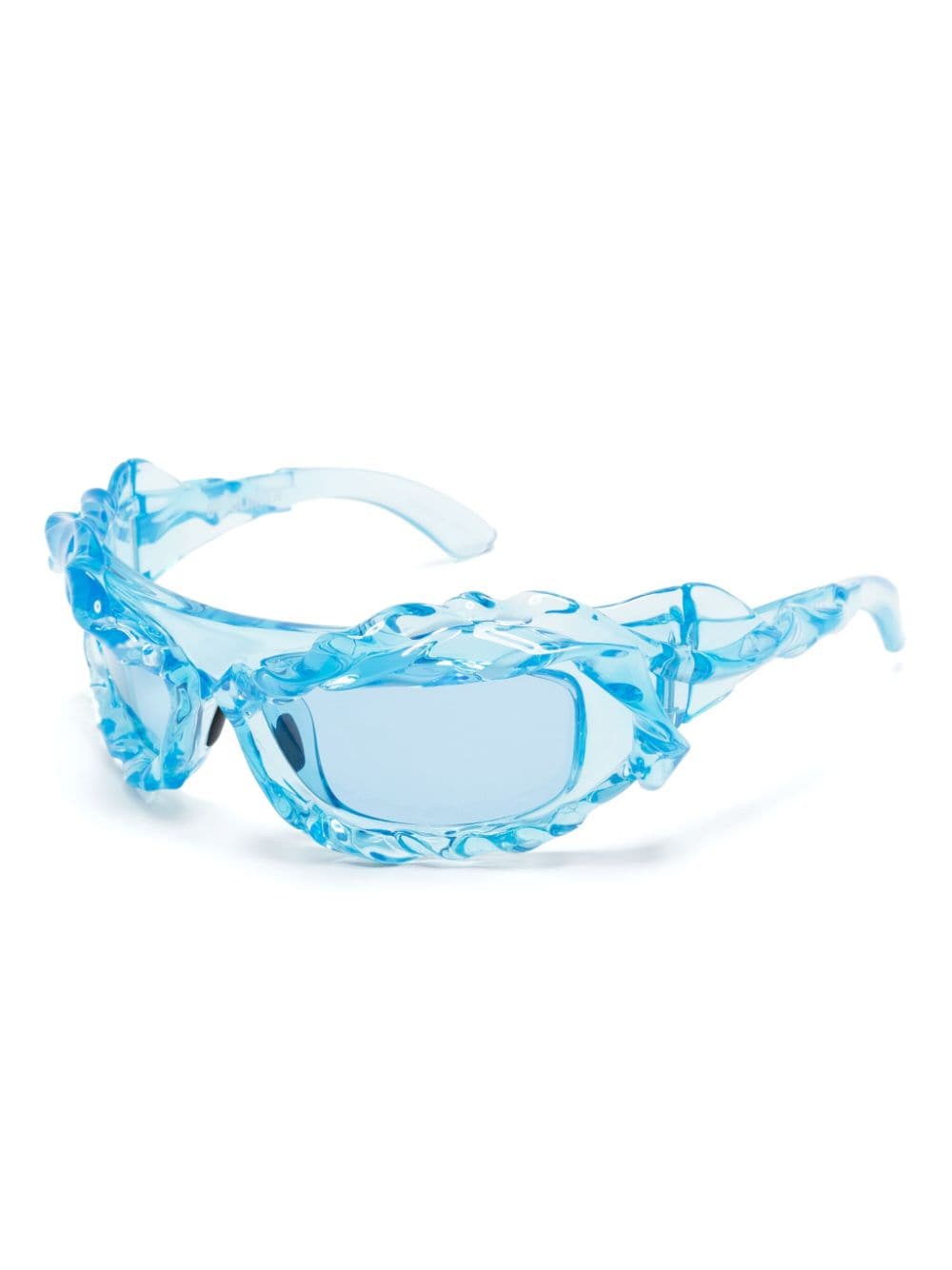 Ottolinger Twisted Sunglasses In Blue