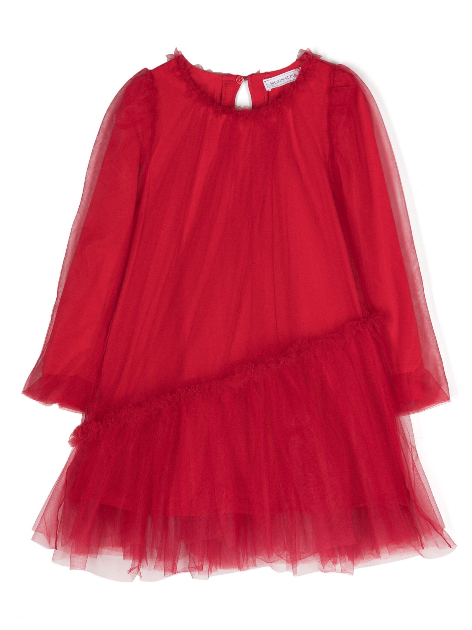 Shop Monnalisa Dresses Red