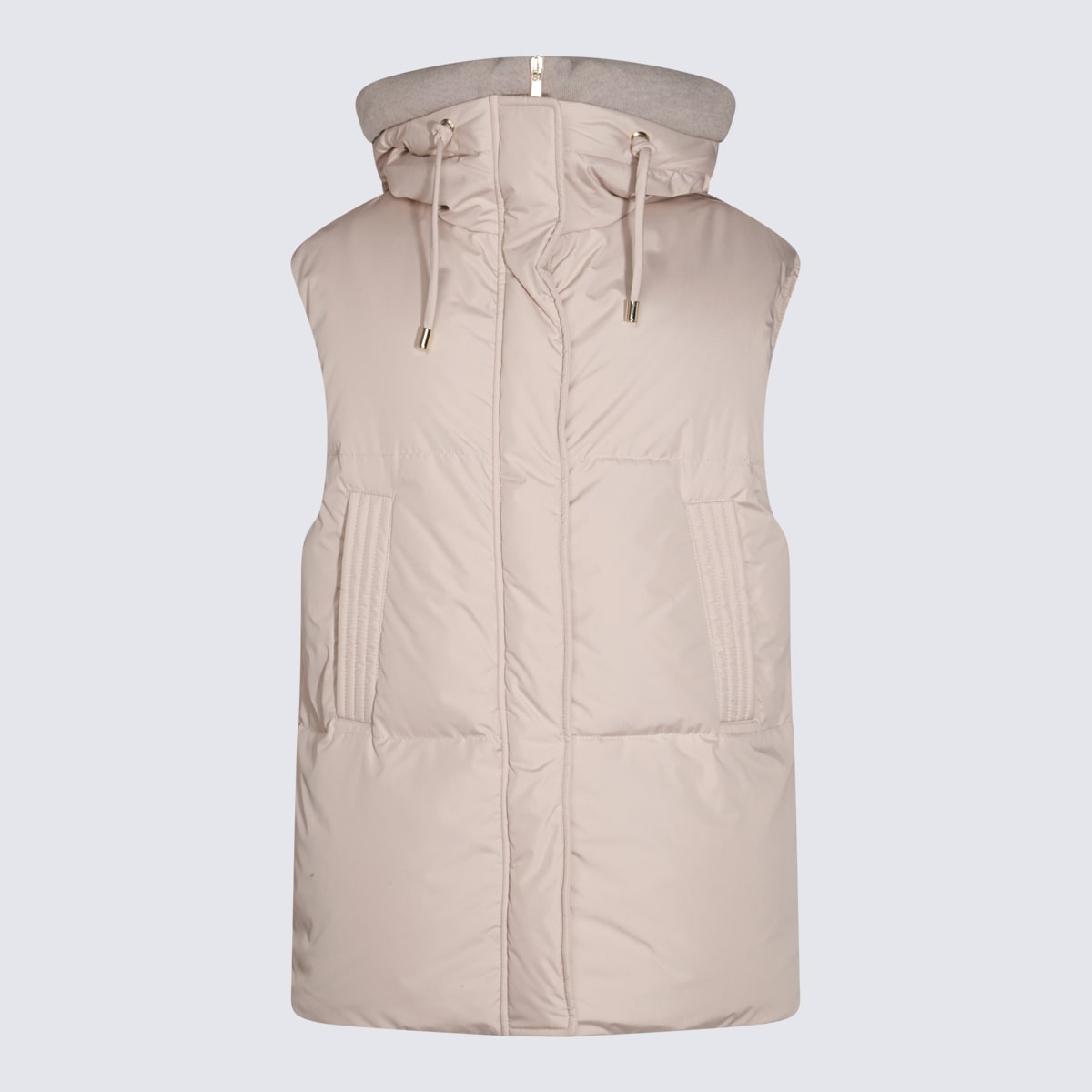 Beige Down Jacket